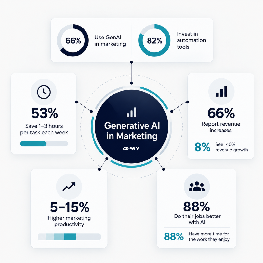 Generative AI in Marketing: Adoption and Business Impact