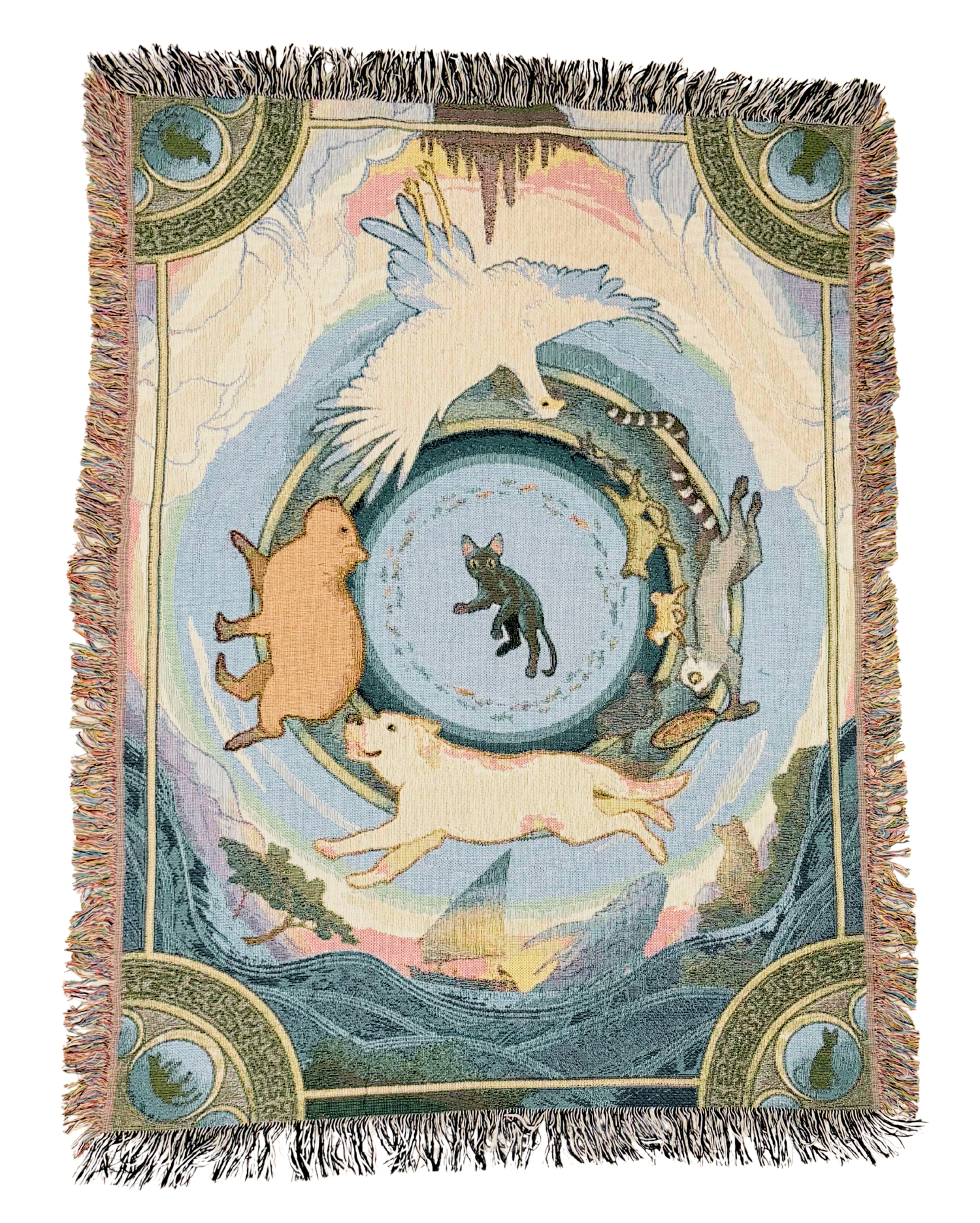 Official FLOW movie throw blanket — The Official FLOW throw