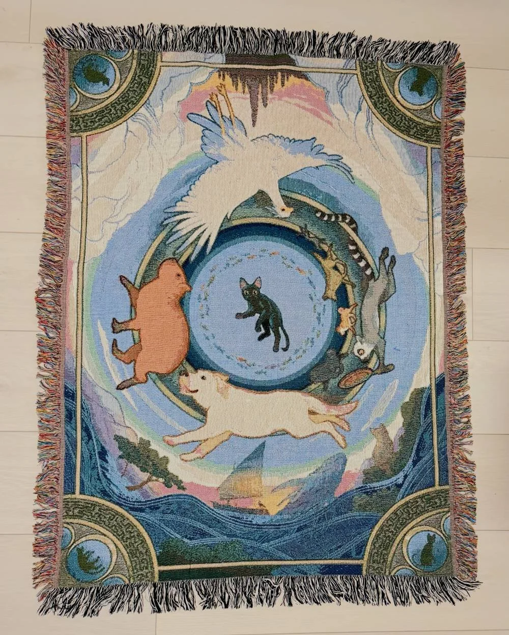 Official FLOW movie throw blanket