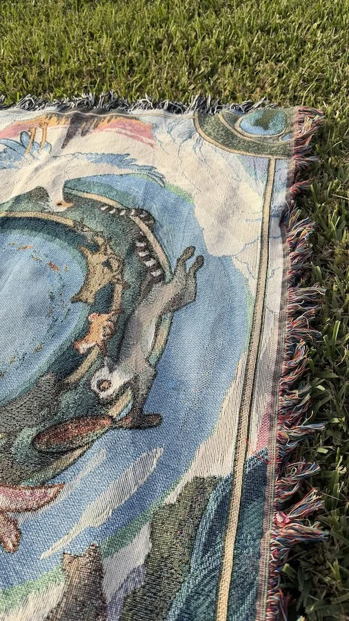 Blanket close-up details