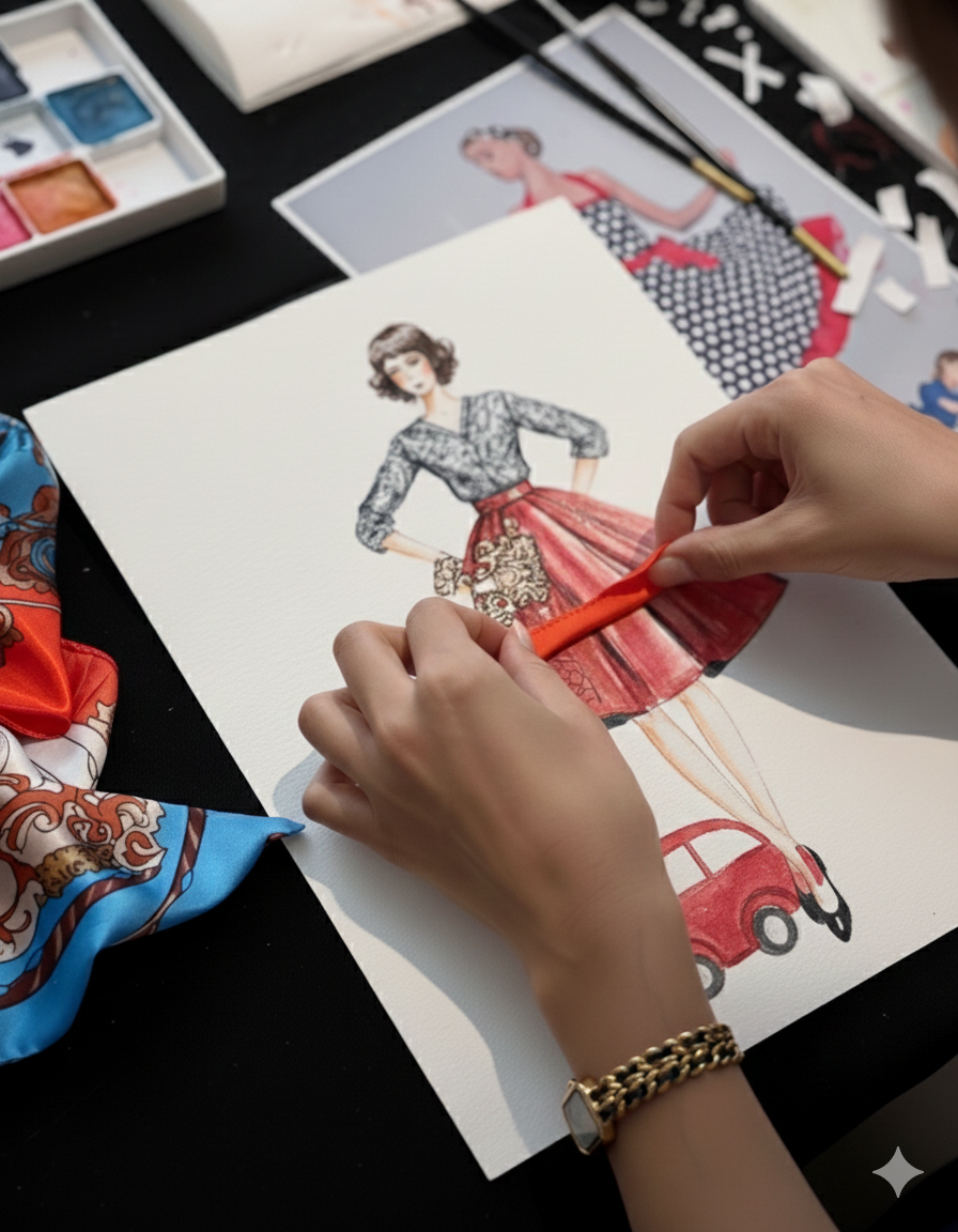 Fashion Illustration Comes to Life