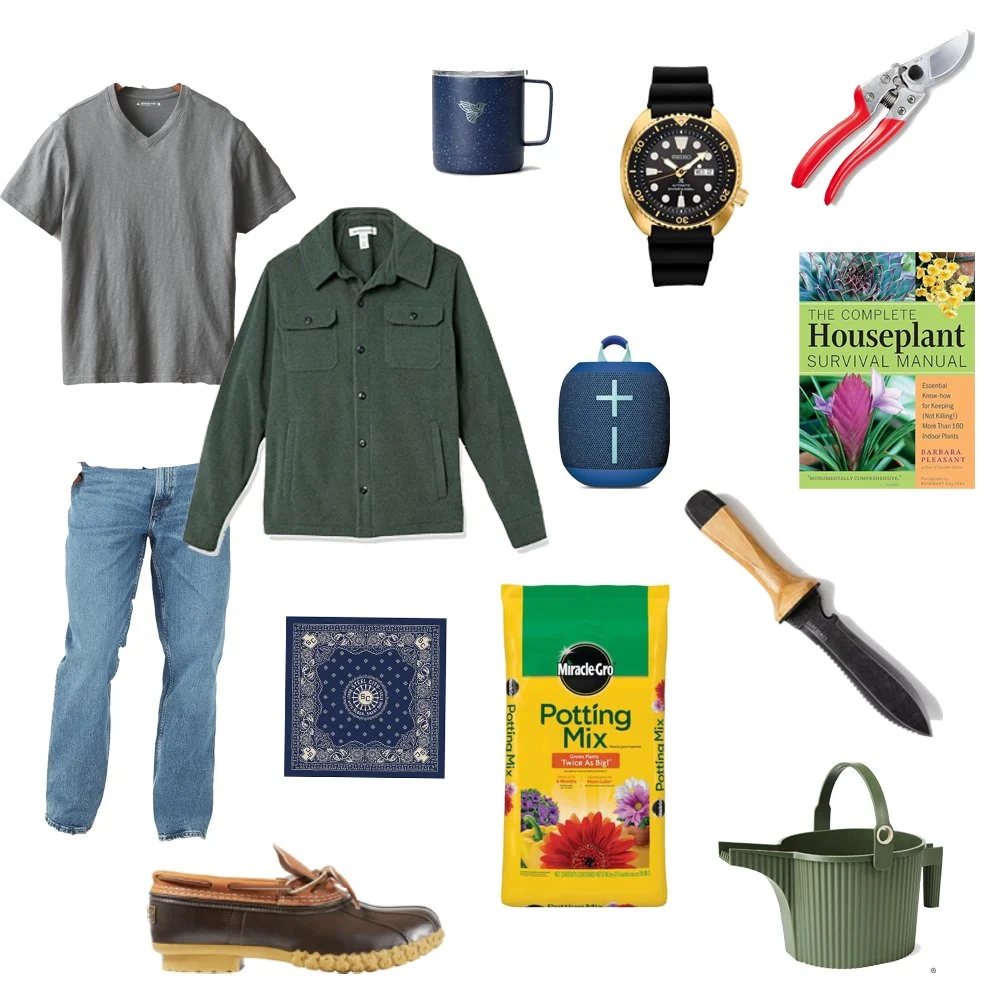 OUT FITs — Early Spring Potting Bench