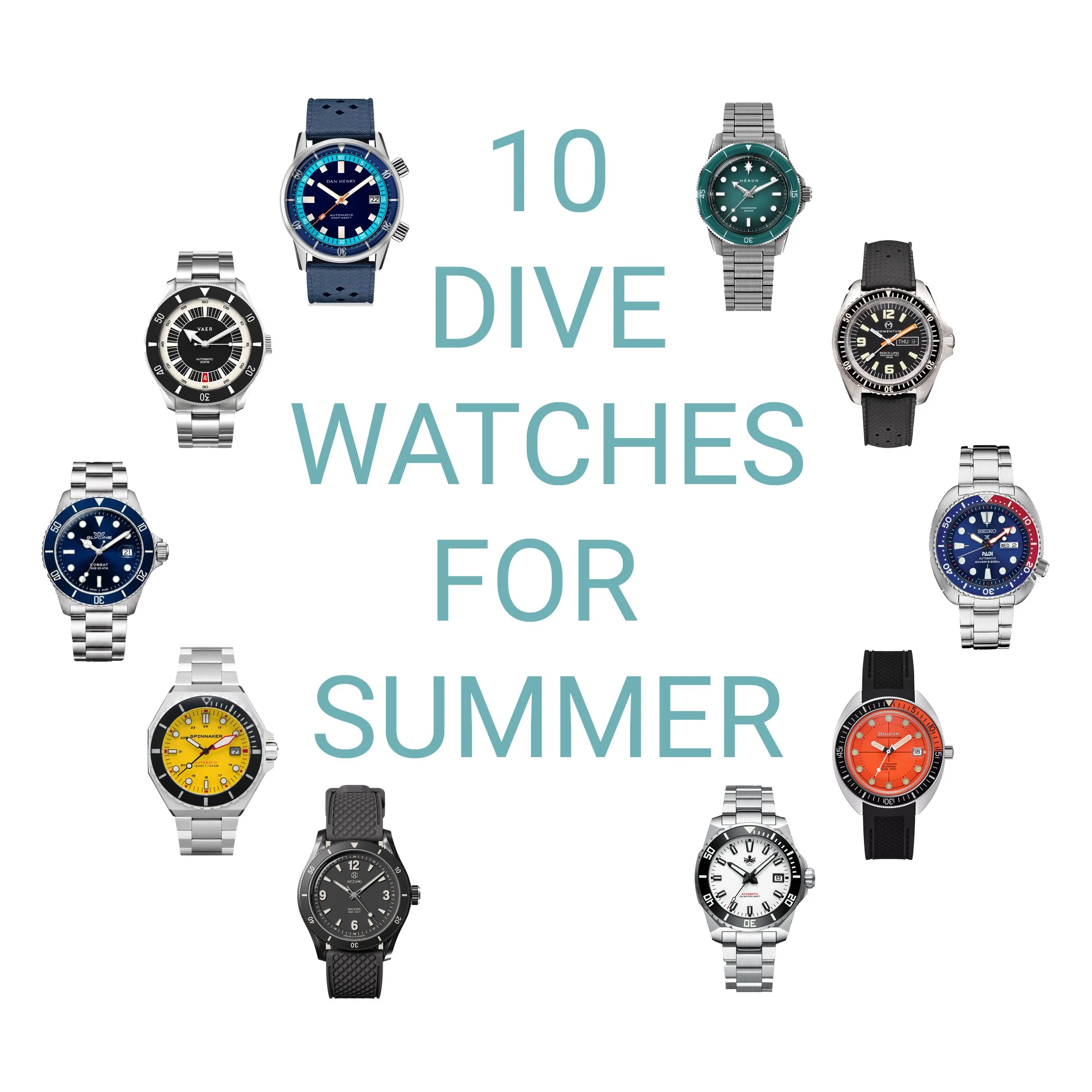 10 Watches for Summer