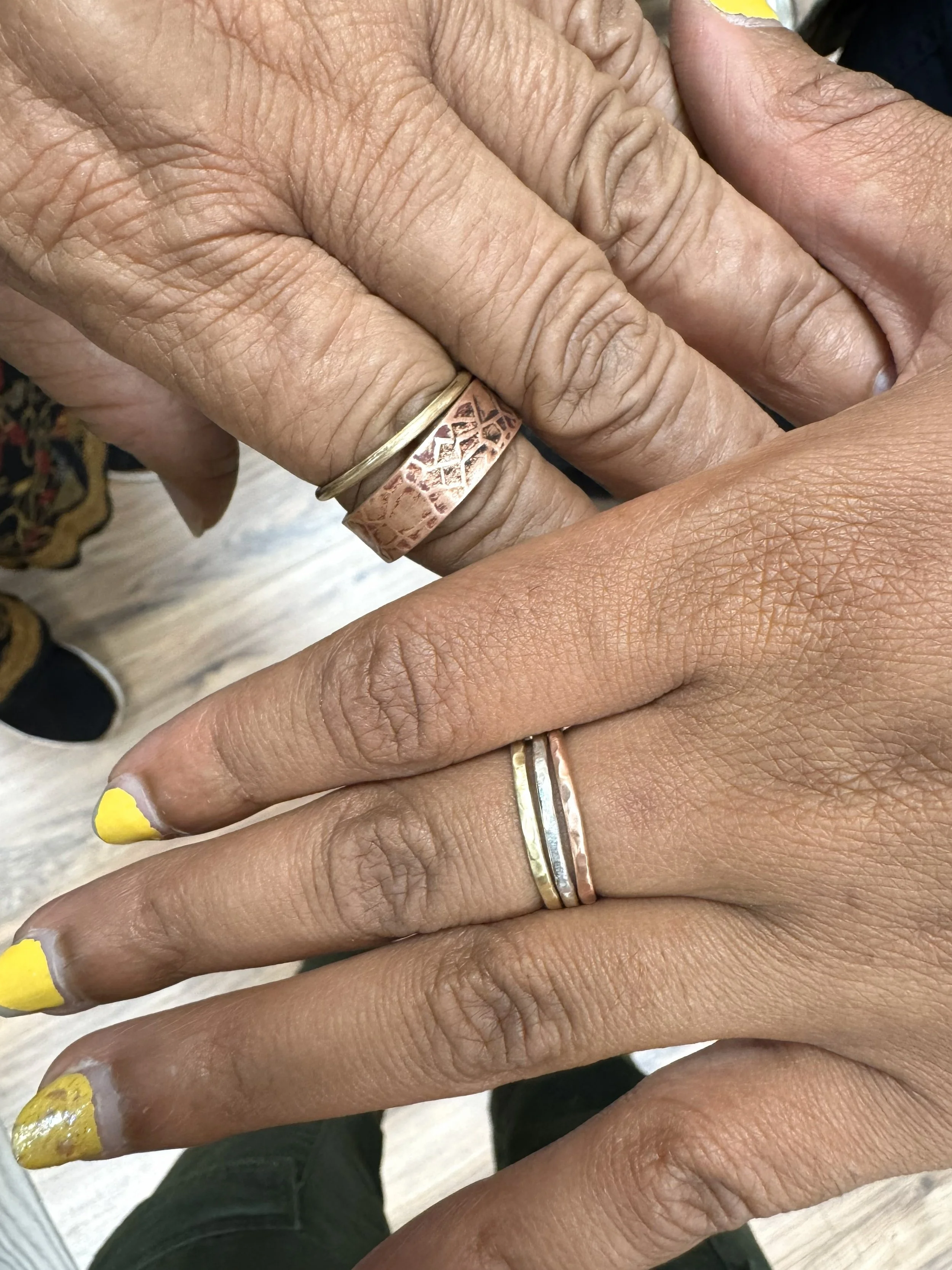 Stacker Rings: Thick and Thin