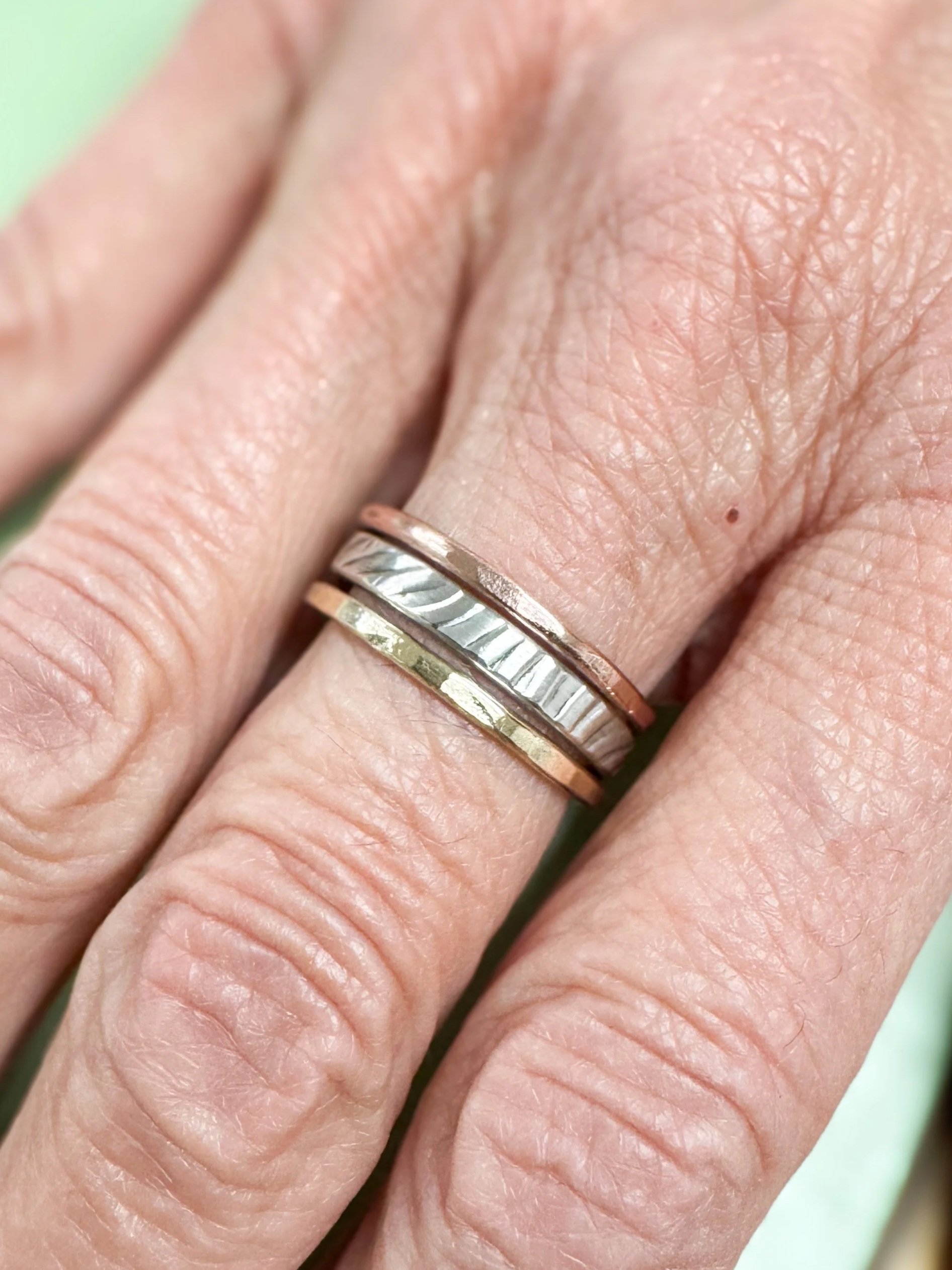 Stacker Rings: Thick + Thin