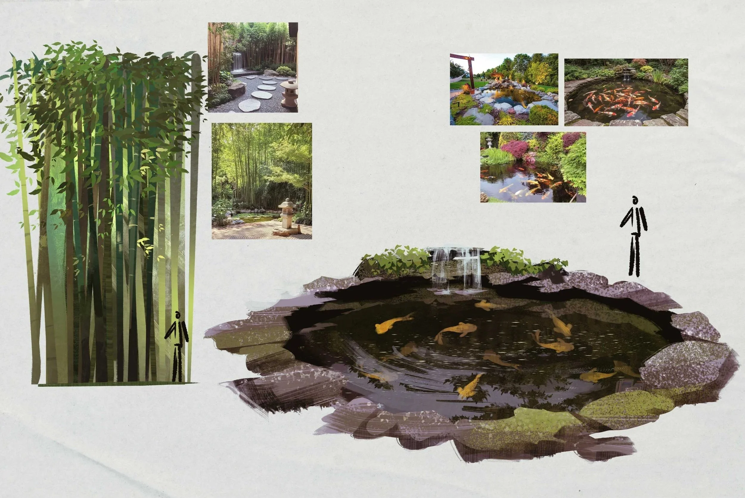 The Aerie - Koi Pond. Credit @velvianee