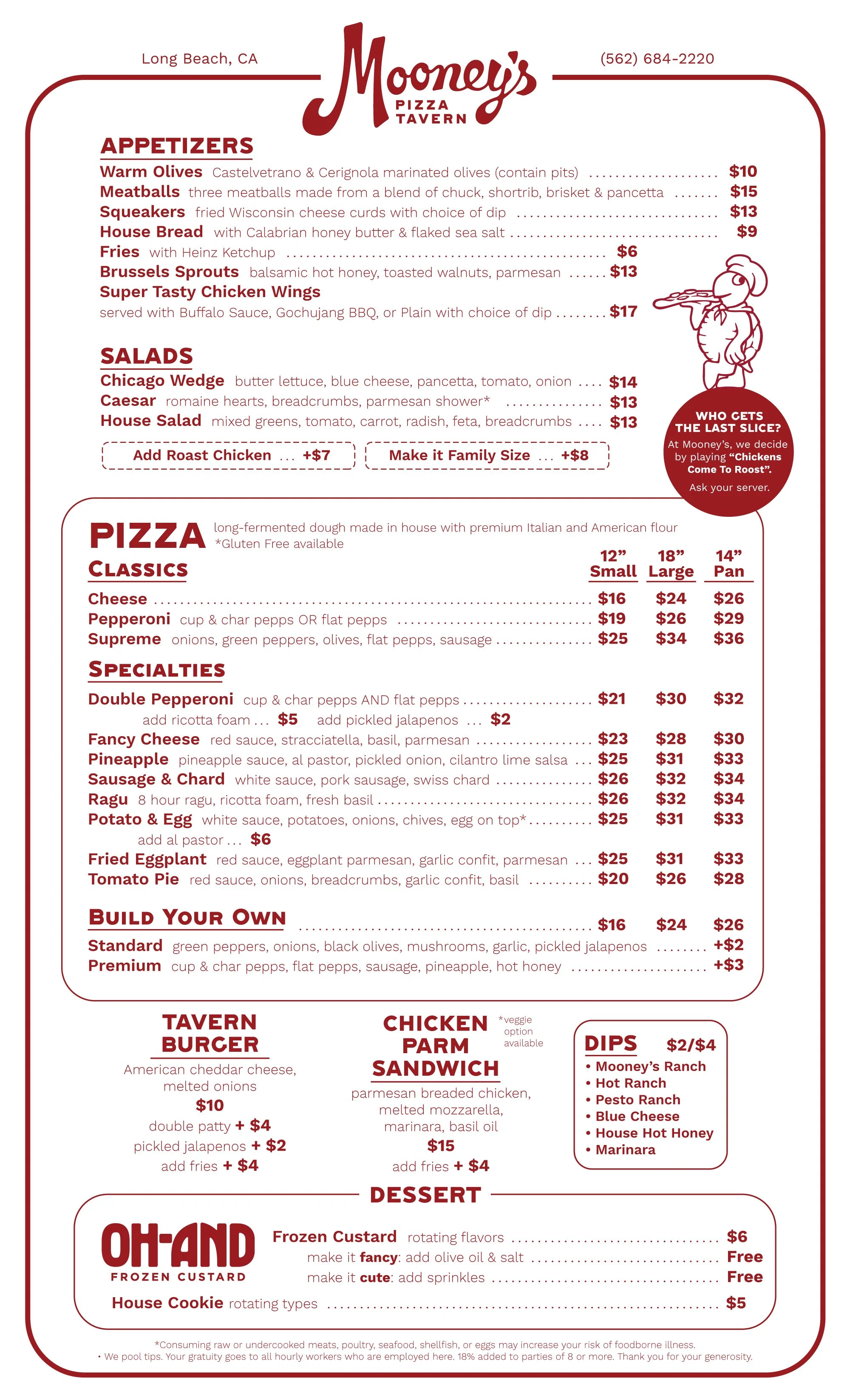 Mooney's Pizza Tavern