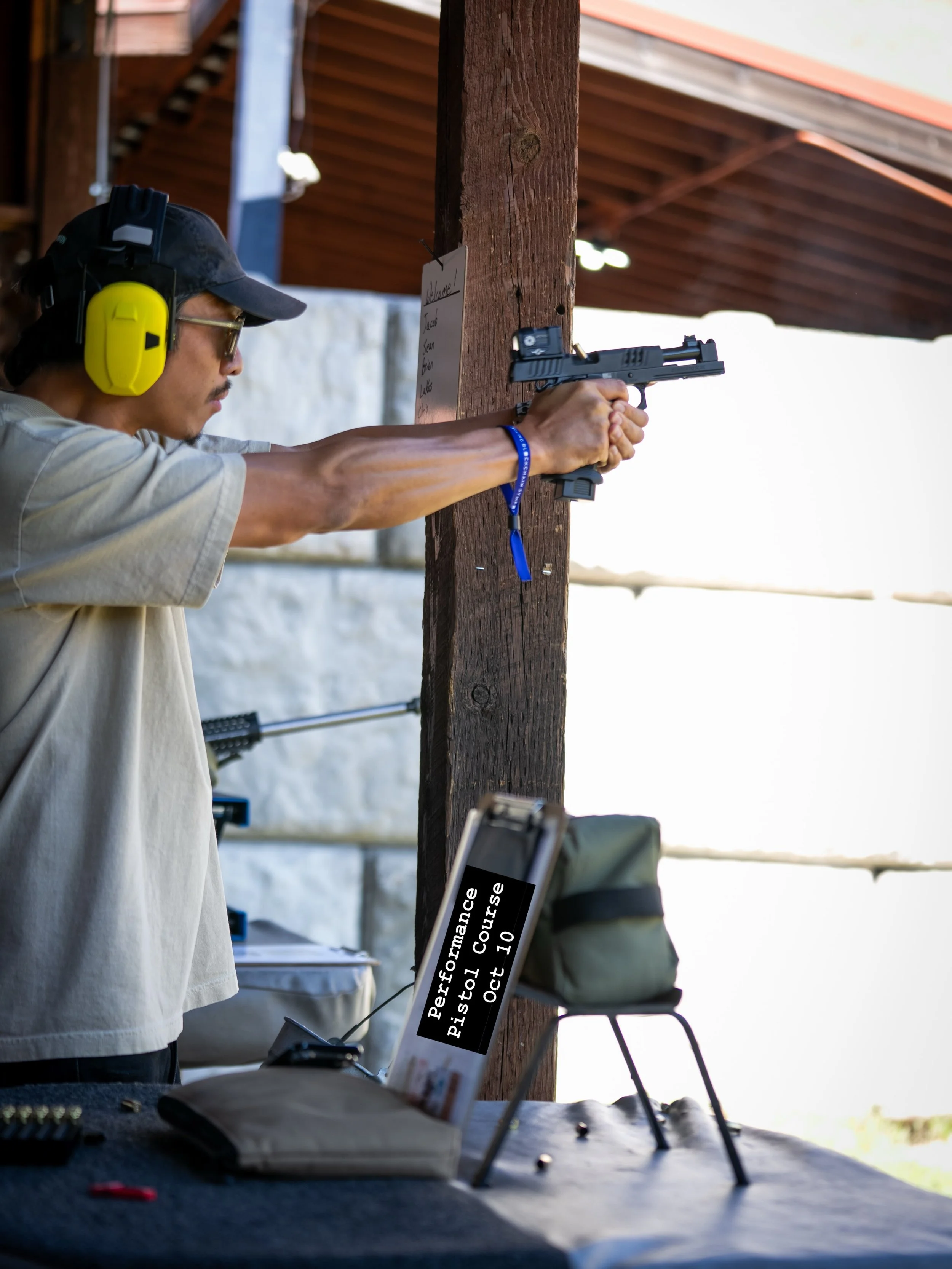 PERFORMANCE PISTOL FUNDAMENTALS 
OCTOBER 10

Ready to push your pistol shooting to the next level?

Join instructor Benjamin Weiser for Performance Pistol Fundamentals a high-round-count course built for experienced intermediate and advanced shooters