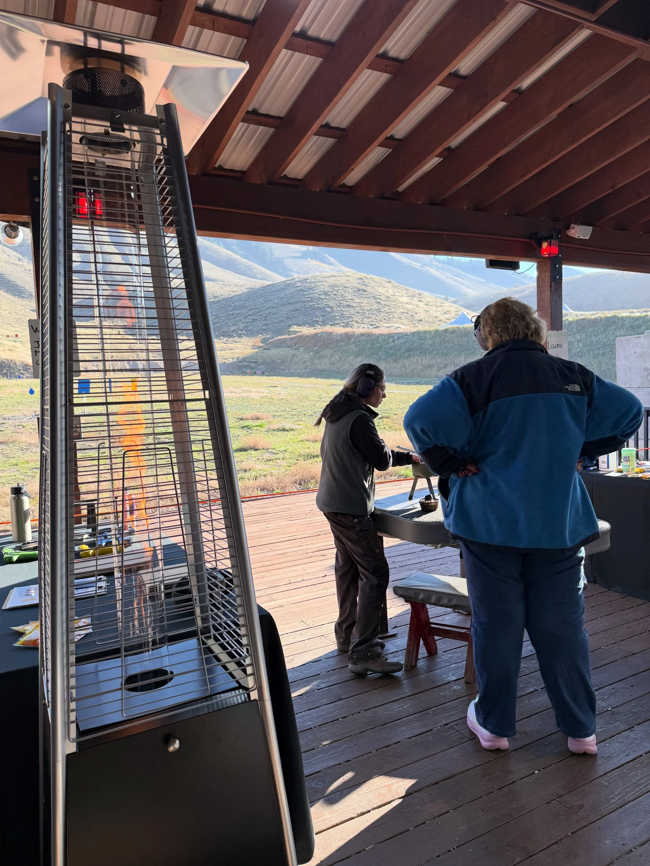 The Heat is on!! If you were wondering if we stay open in the winter, the answer is yes!! 

We have heaters, hand warmers, and the excitement helps keep you even warmer! 

When you get sore from long days of skiing (if we get good snow this year!) an