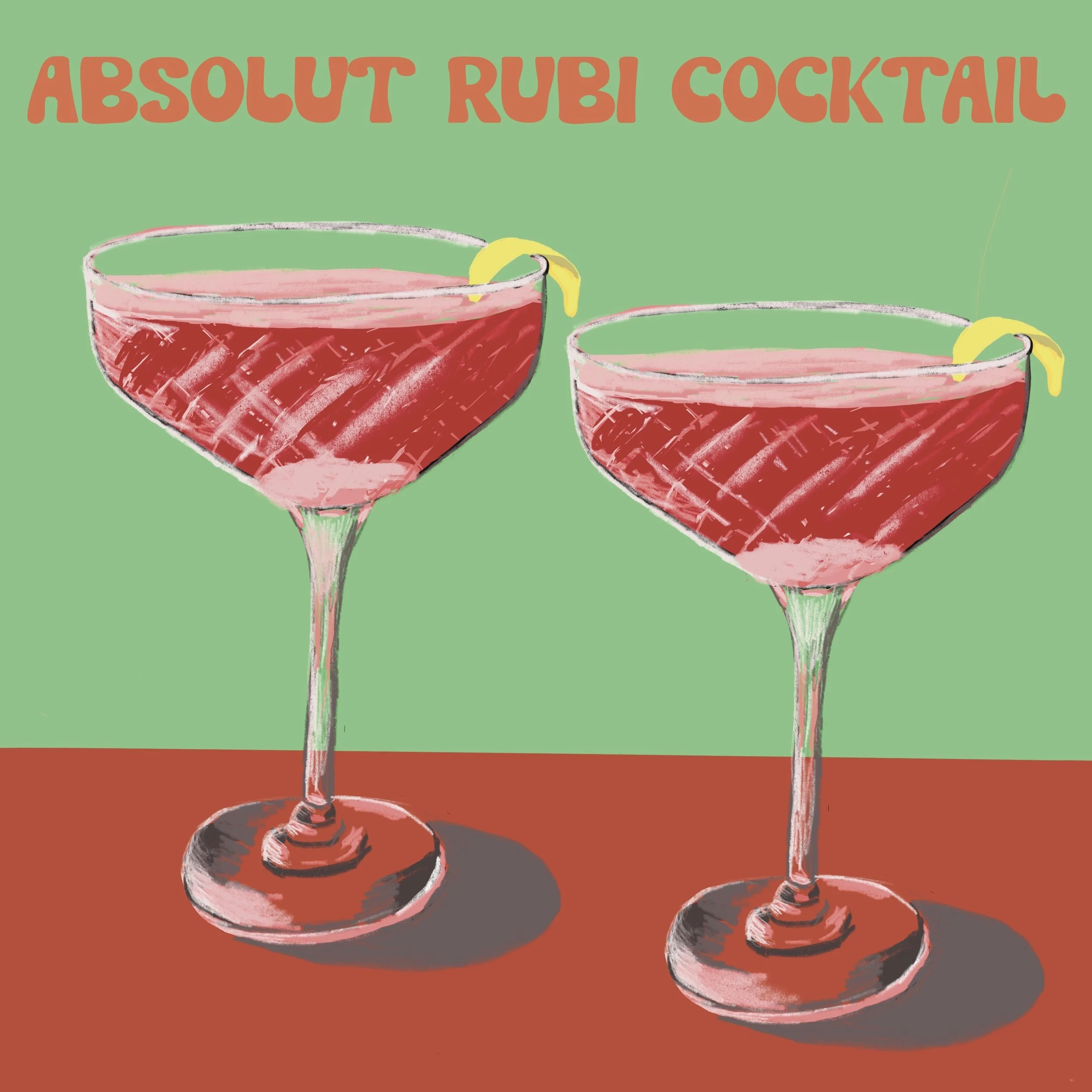 Absolut Rubi Cocktail