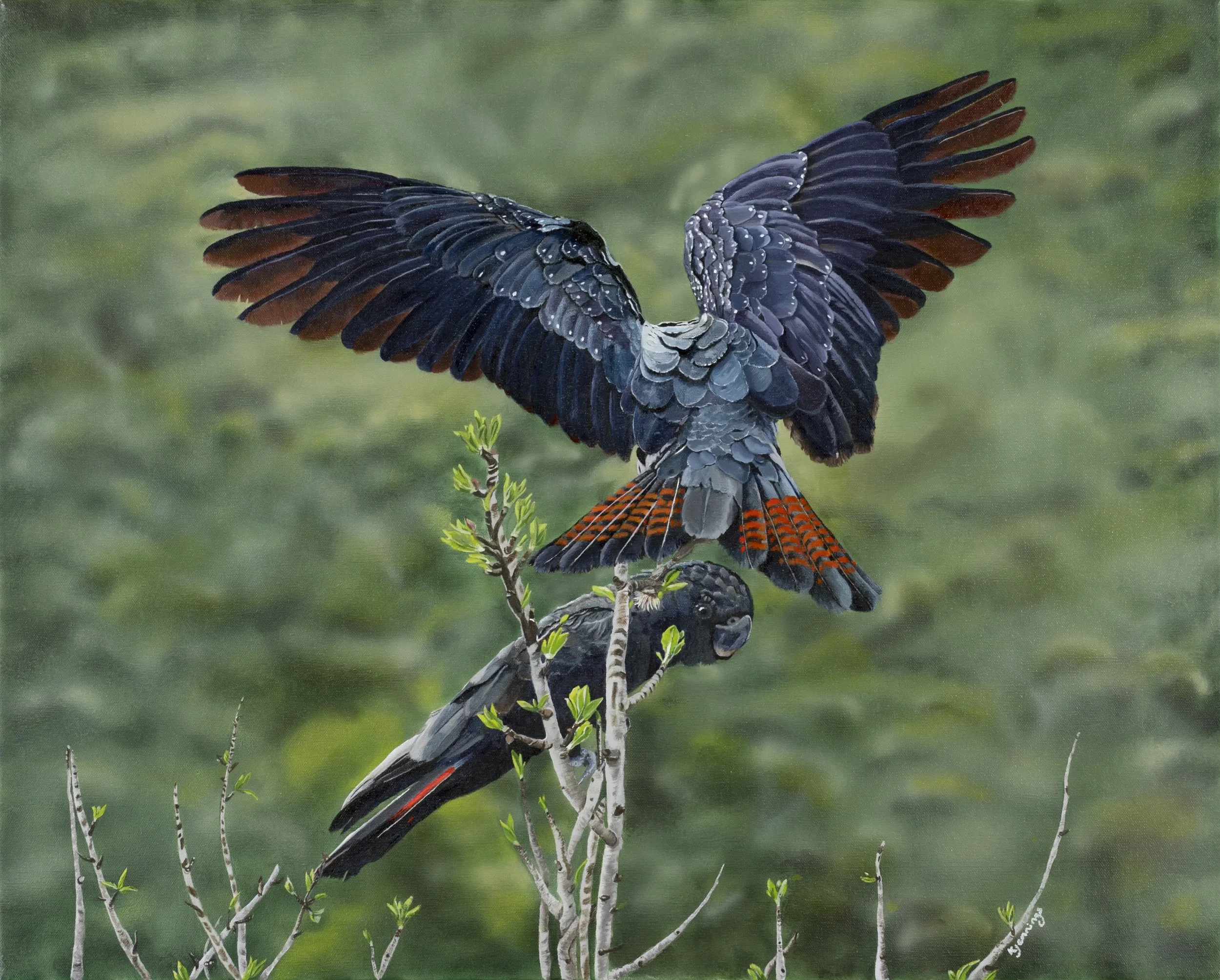 Fly away with me - Acrylic on canvas