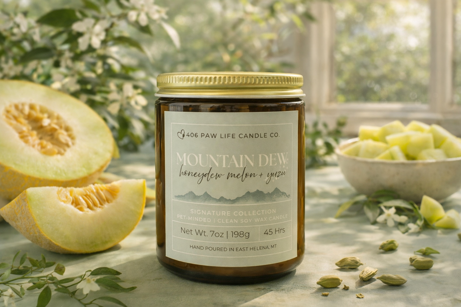 Mountain Dew (honeydew melon + yuzu)  Signature