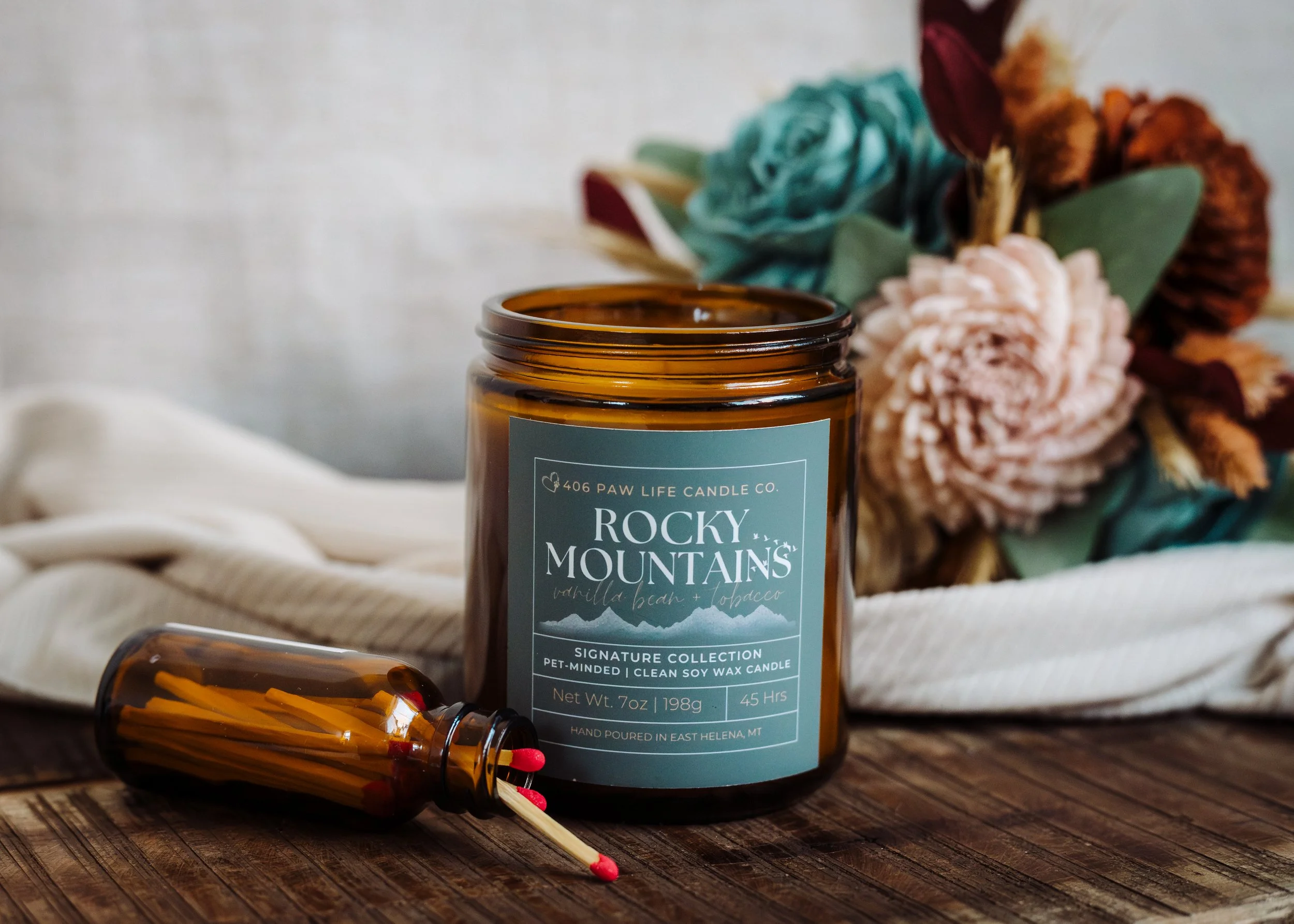 Rocky Mountains (vanilla bean + tobacco) Signature
