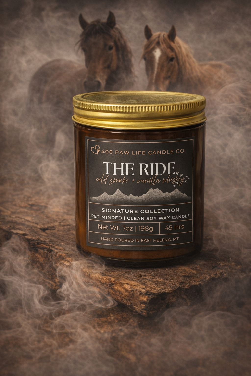 The Ride (cold smoke + vanilla whiskey) Signature