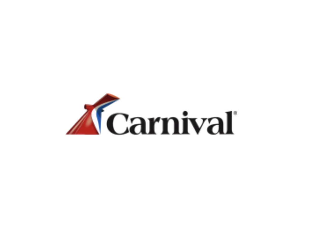 Carnival logo with a stylized red and blue amusement ride graphic and the word 'Carnival' in black text.
