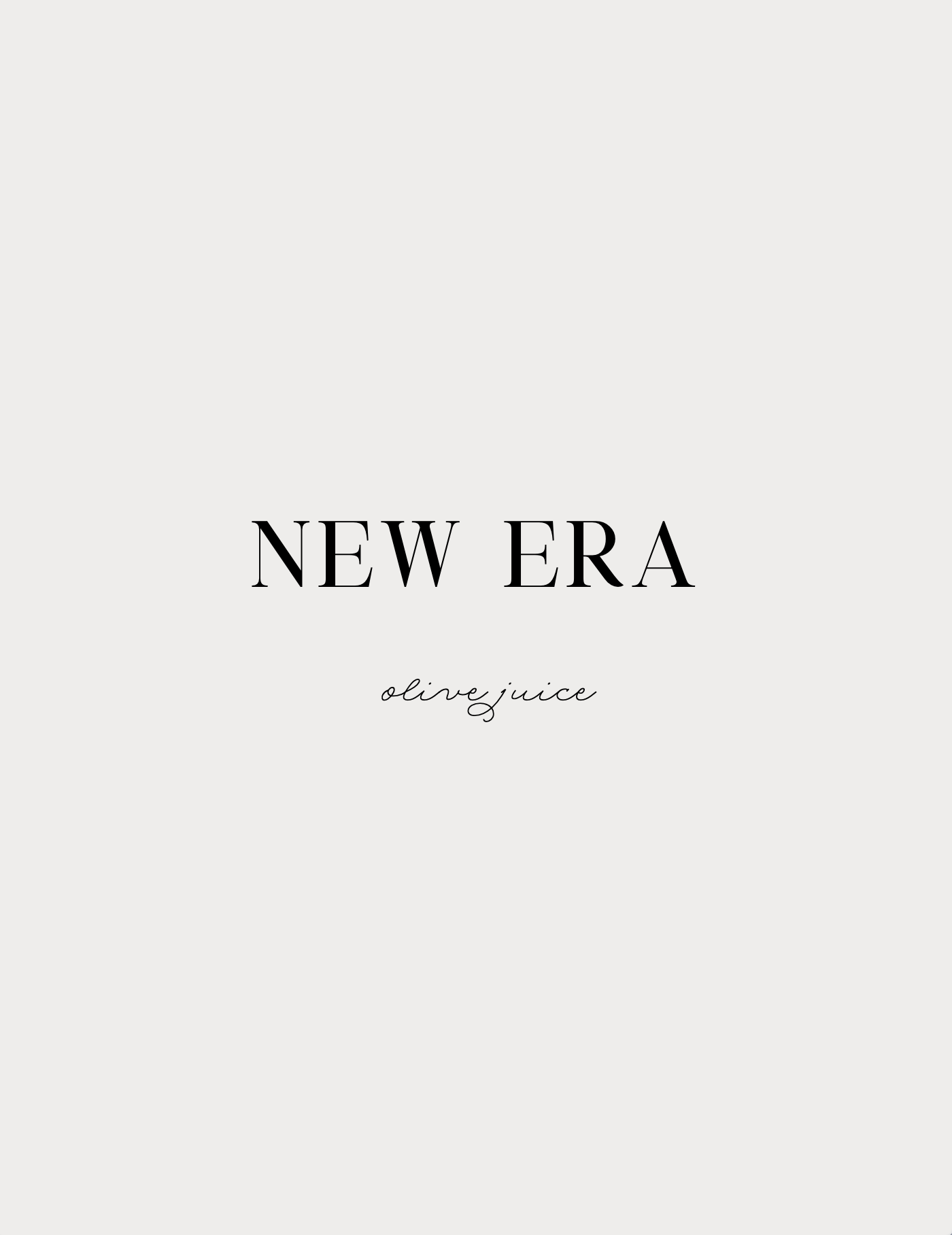 Digital / Printable Book: The New Era Journal