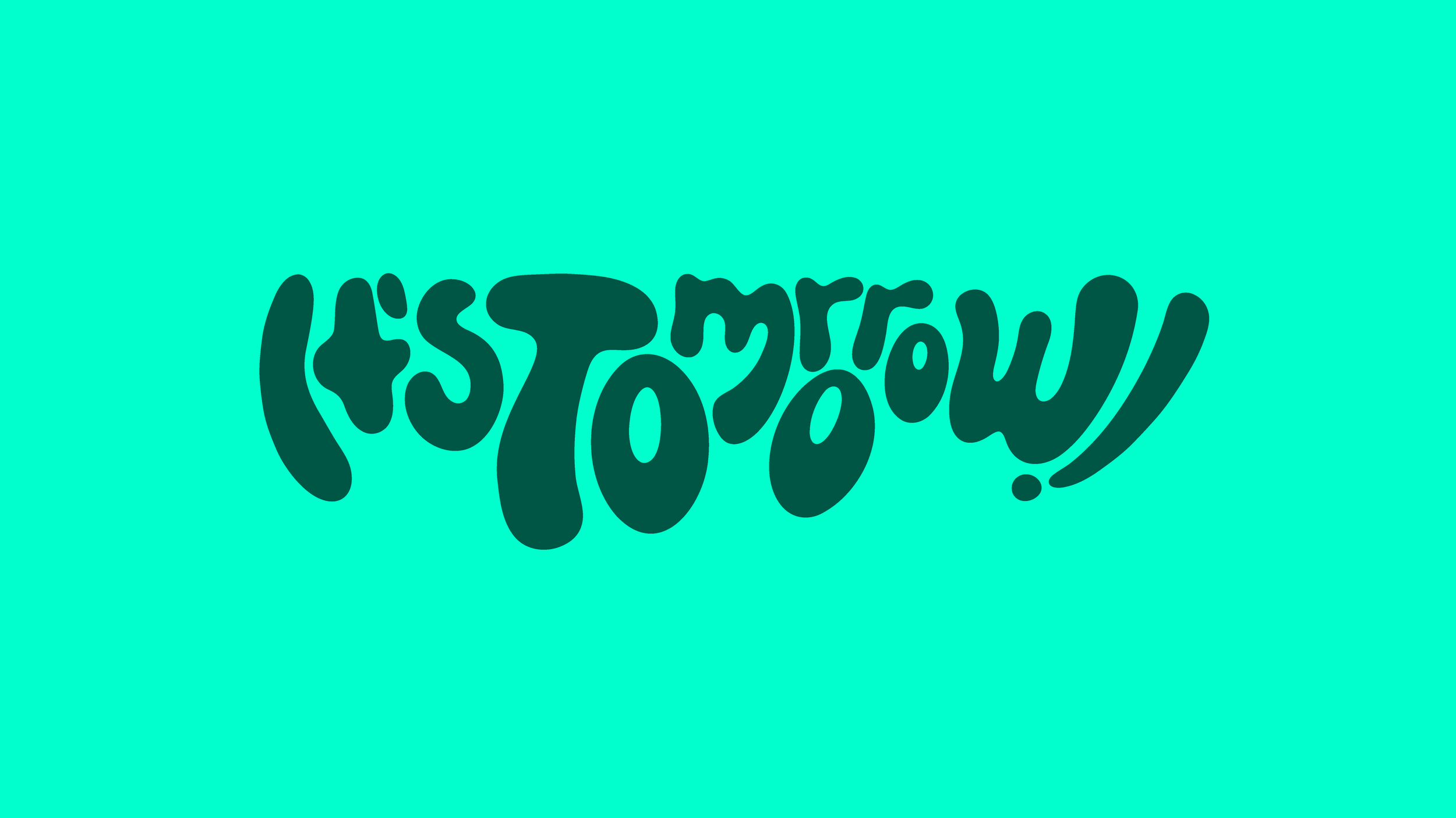 It's Tomorrow! - Strategic Design Studio Branding