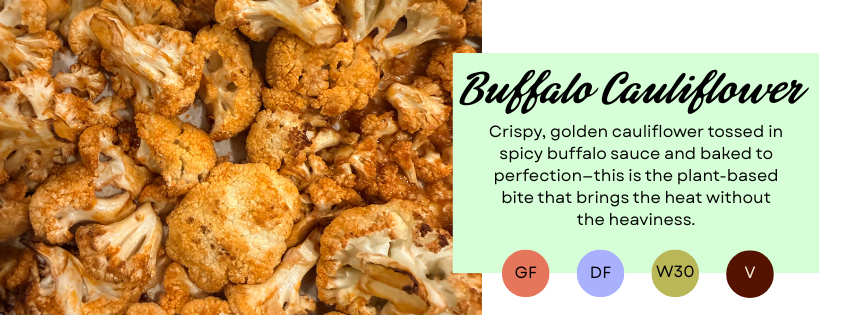 Air-Fryer Buffalo Cauliflower