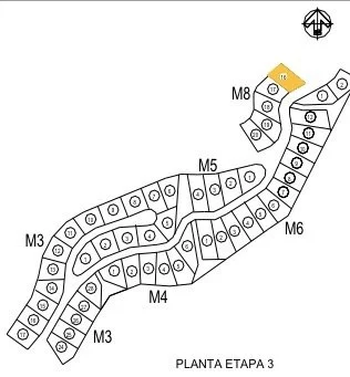 Lot 16 Manzana 8 Cerro del Vigía master plan