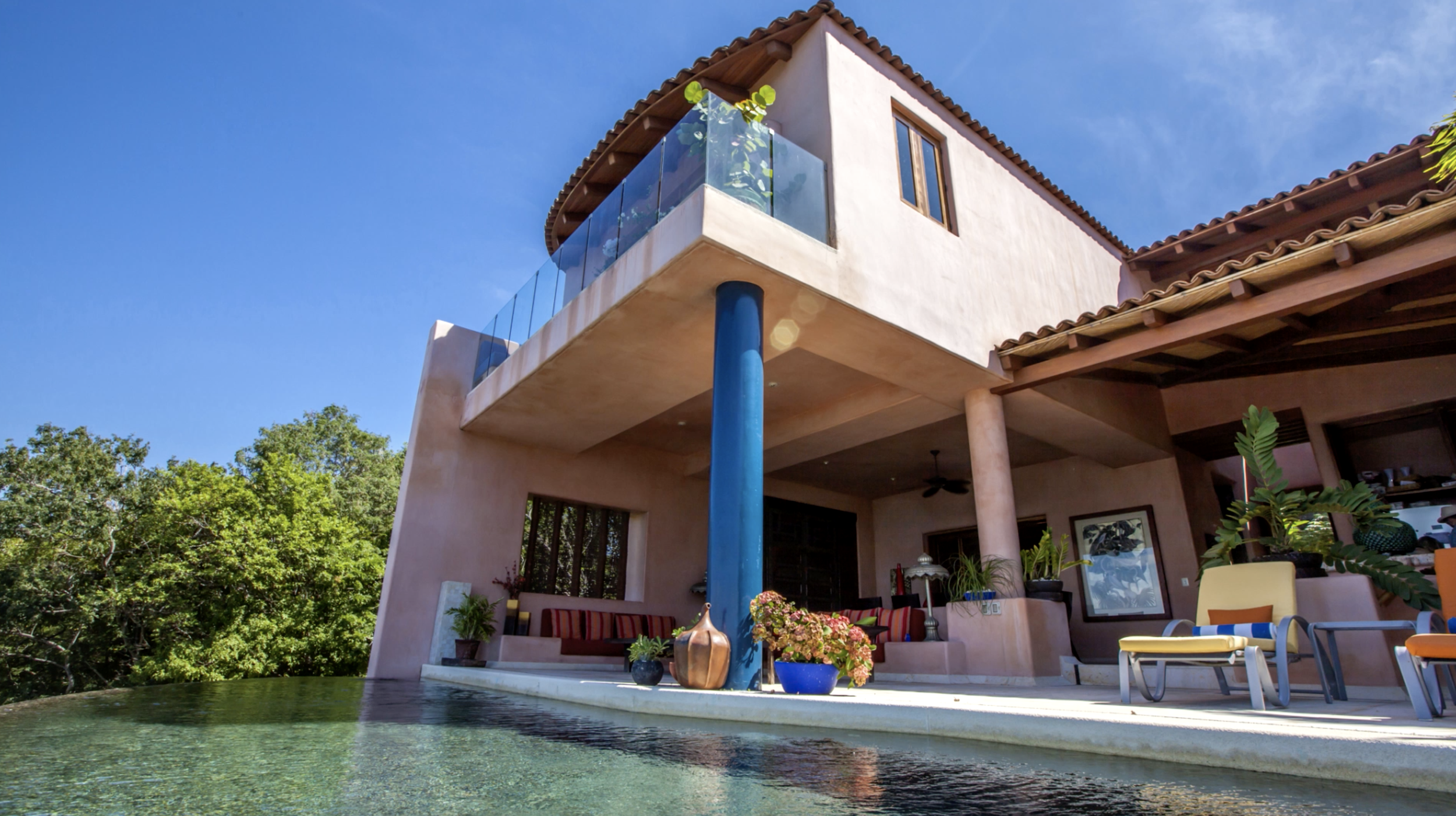 Pool at casa espiritu in cerro del vigia private home for resale