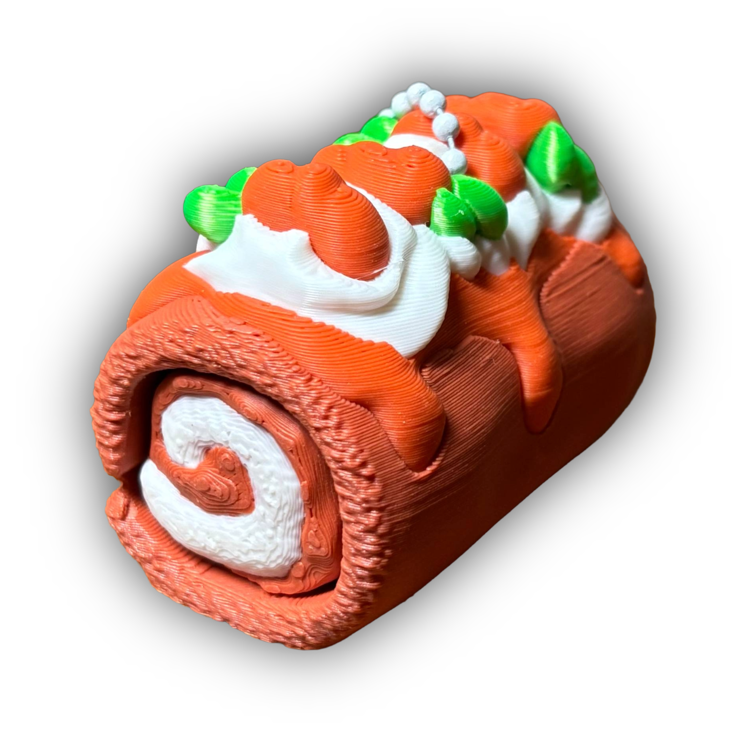 Carrot Cake Swirl Bar Fidget Clicker