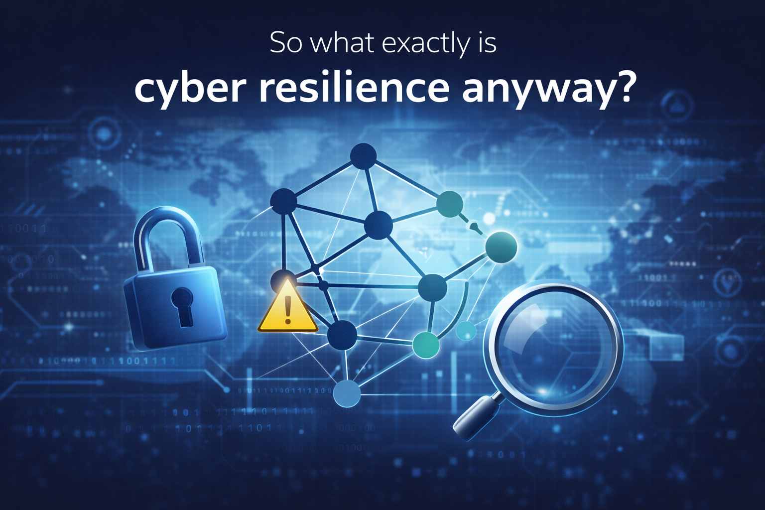 So what exactly is cyber resilience anyway?