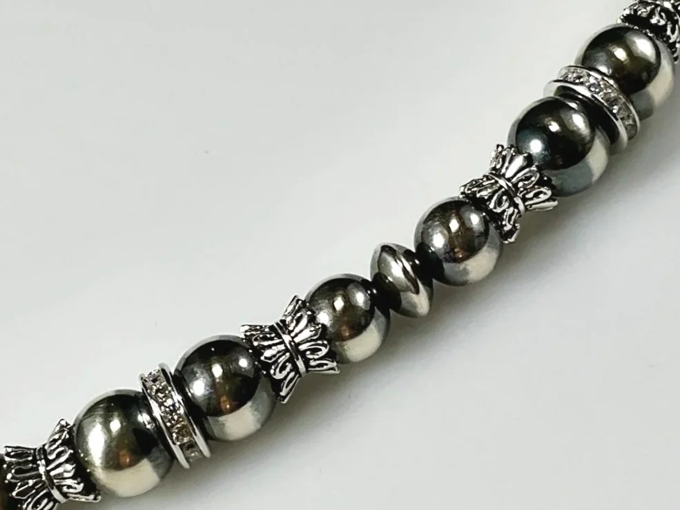Navajo Pearl Sterling Silver Bracelet