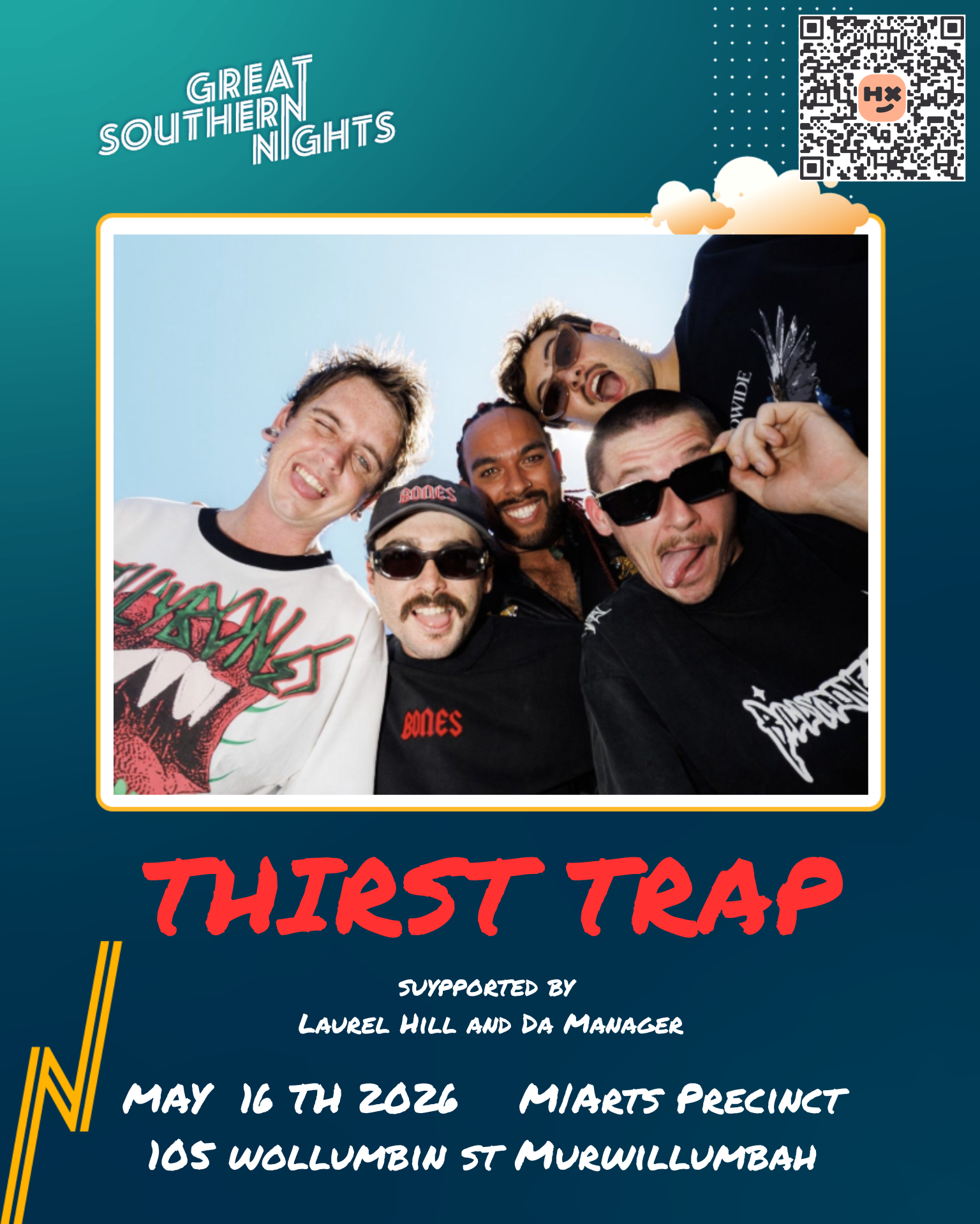 Thirst Trap Presented by Great Southern Nights at M|Arts Precinct