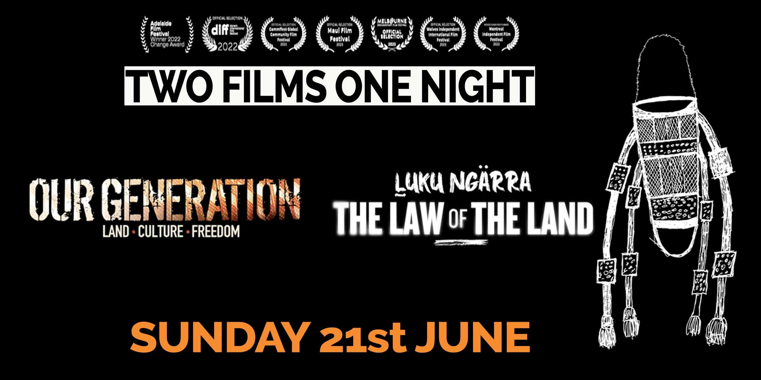 2 Films, One Night @ The Regent. Ḻuku Ngärra: The Law of the Land and Our Generation