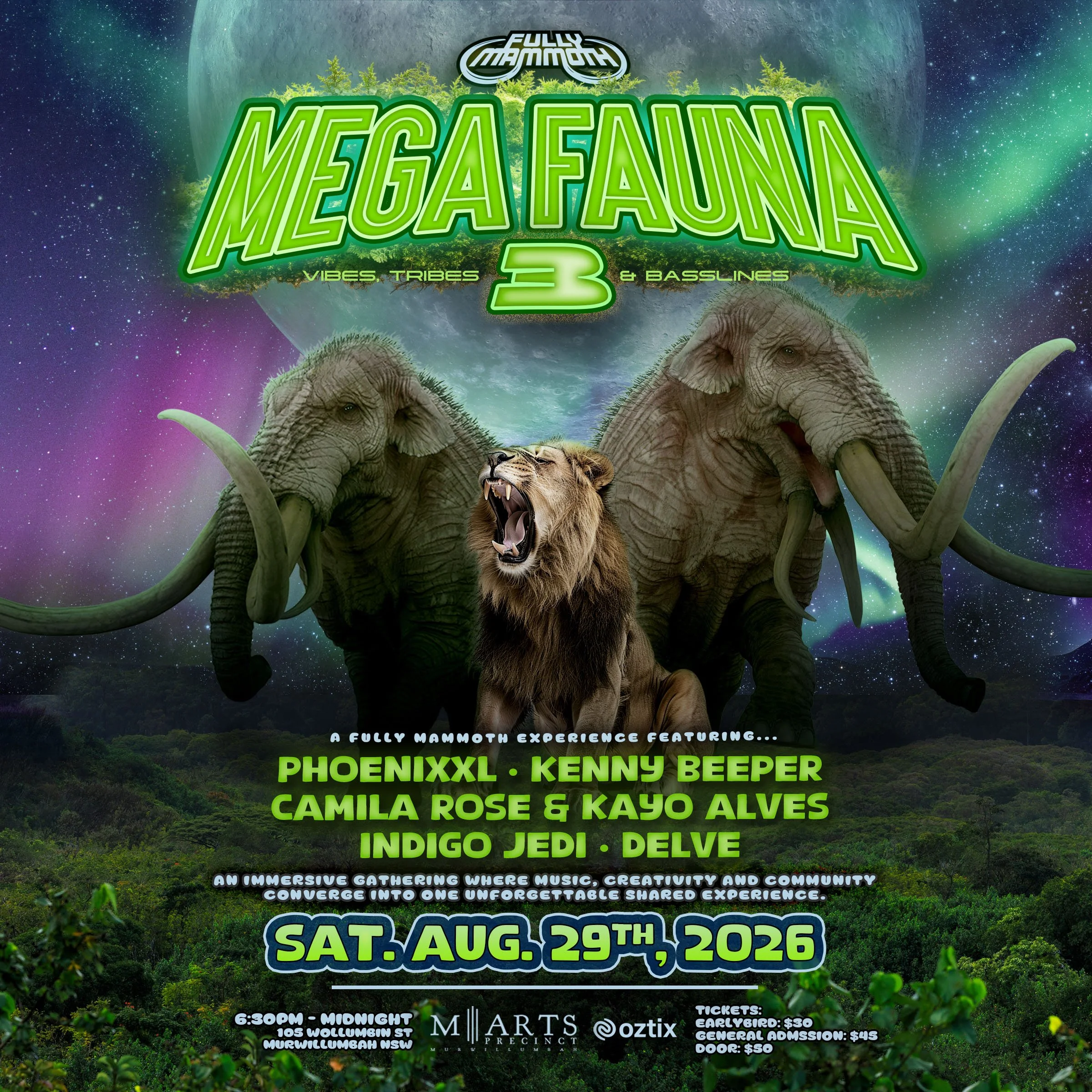 Mega Fauna 3                                                   M|Arts Precinct