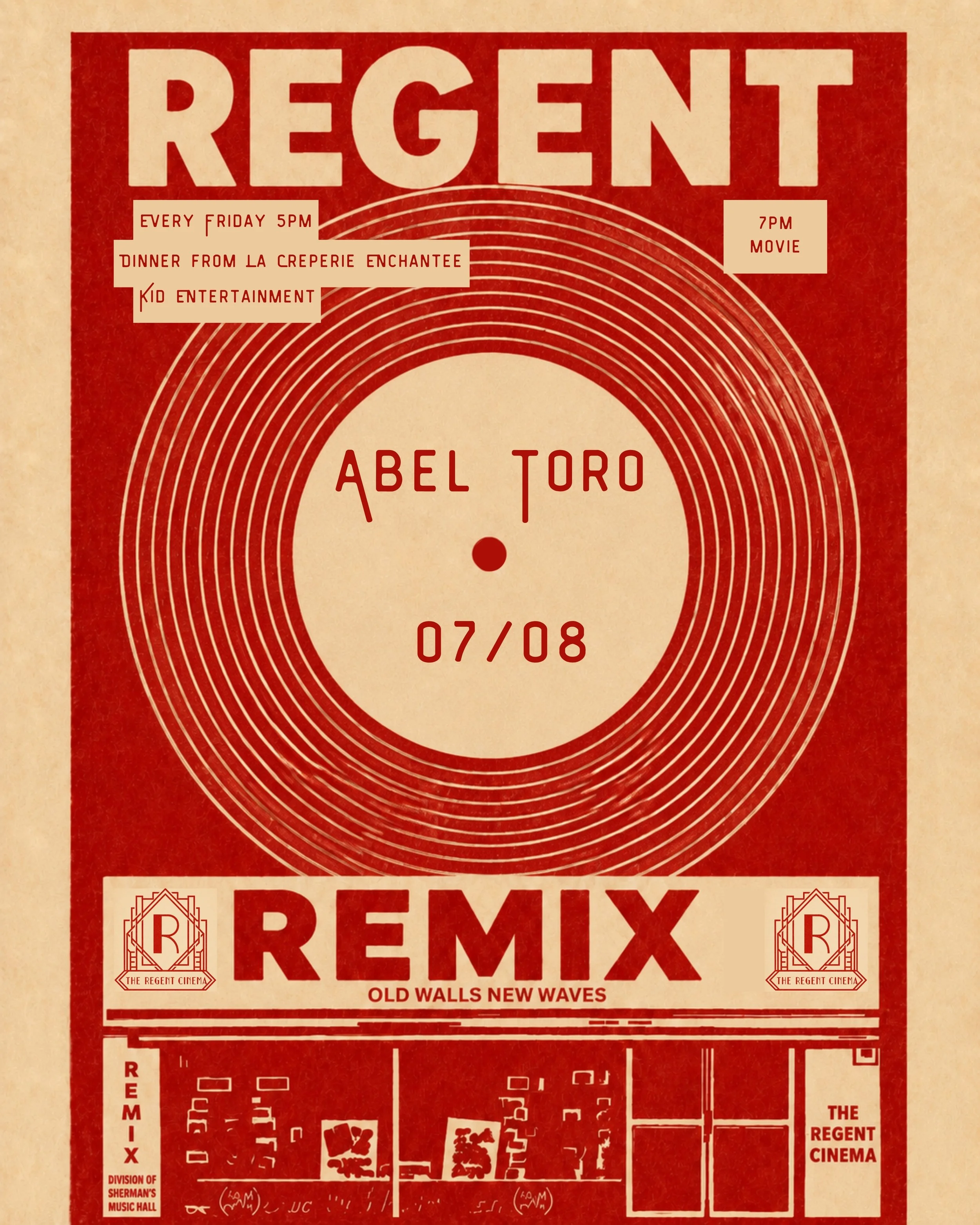 Abel Toro   FREE GIG Friday                       Regent Balcony