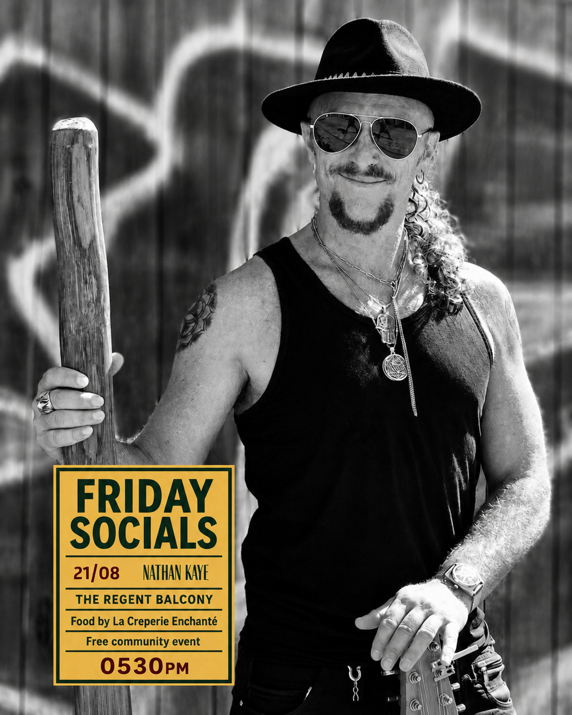 Nathan Kaye FREE GIG Friday The Regent Balcony