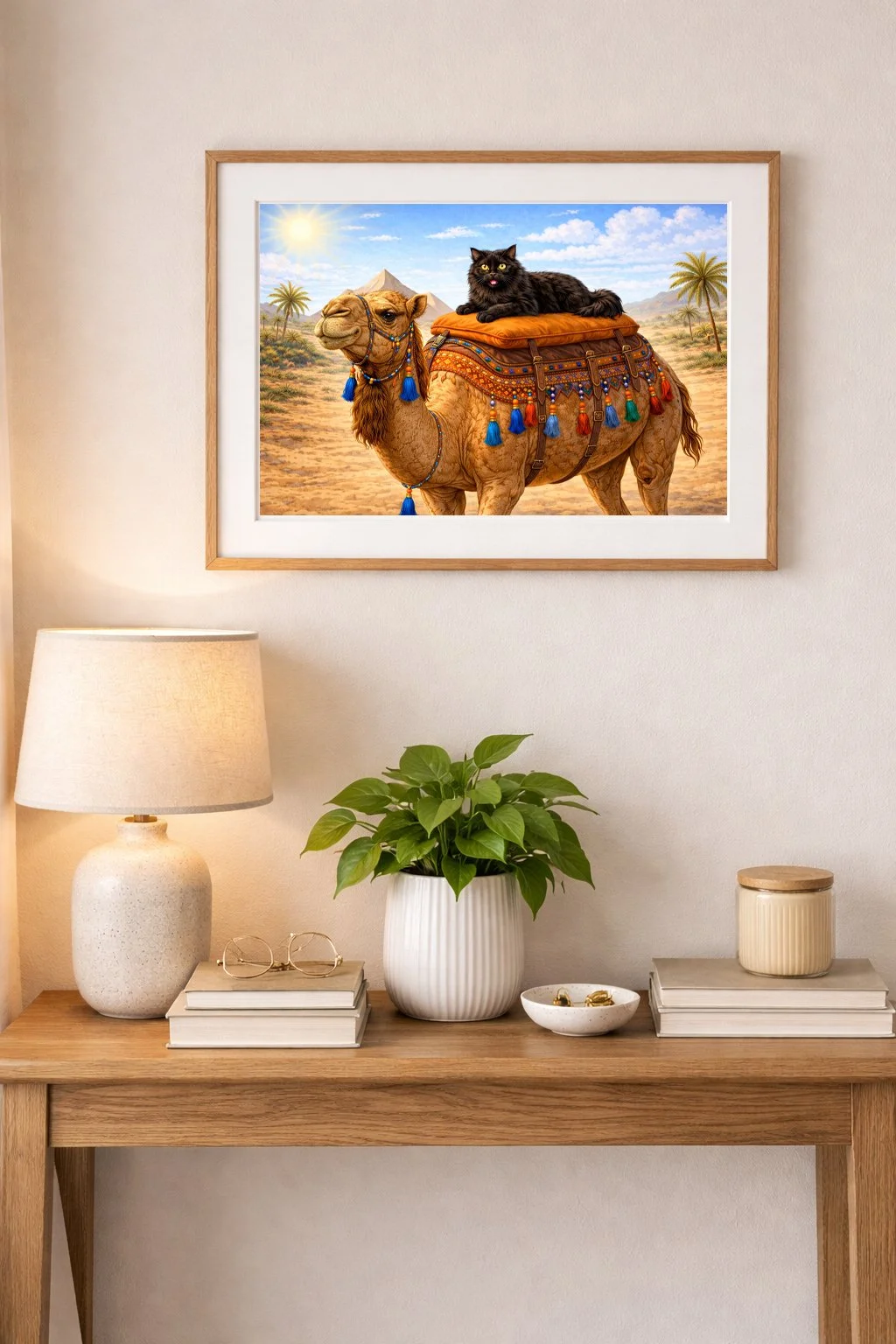 Cat on Camel