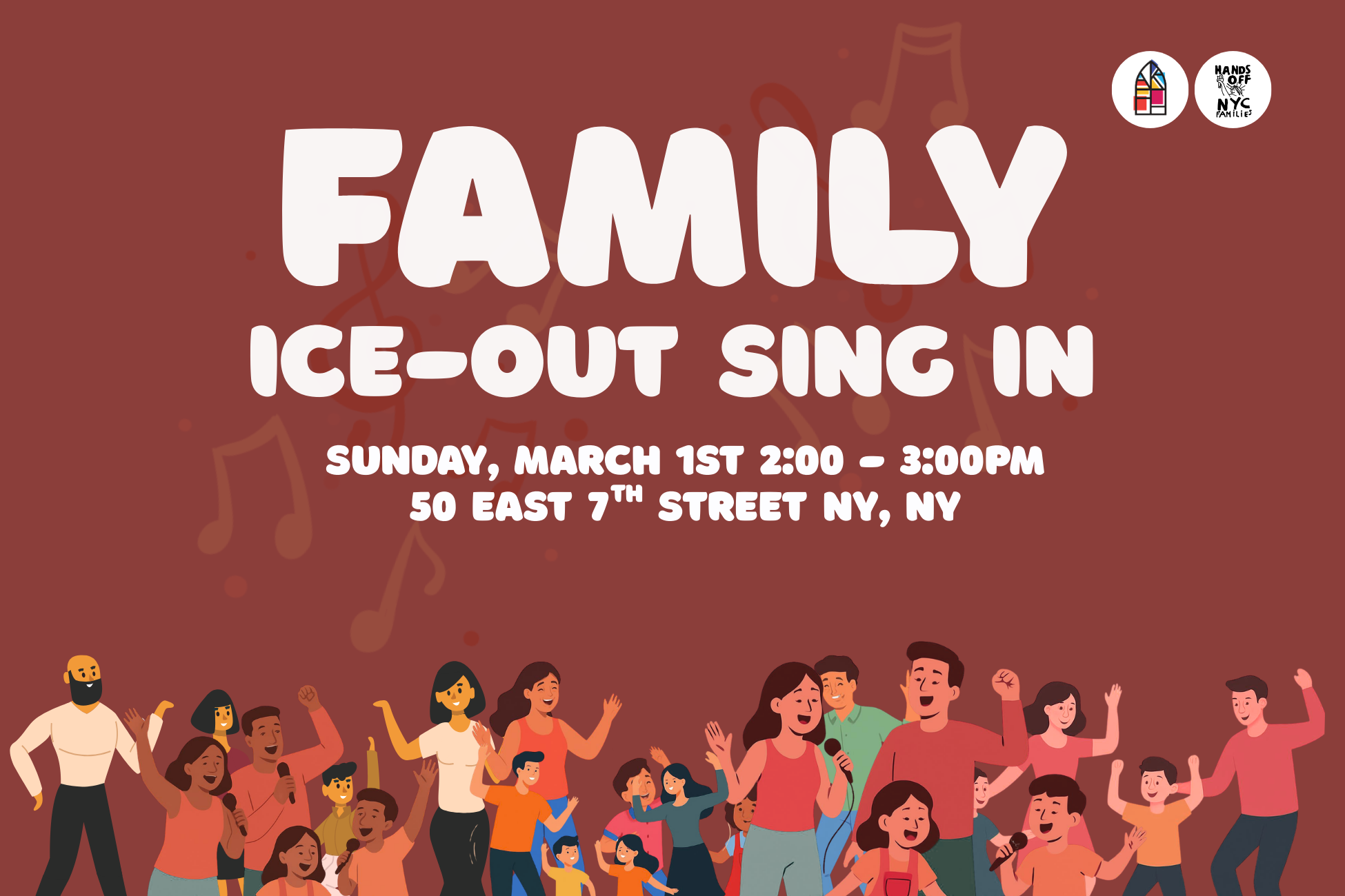 Family ICE-Out Sing In