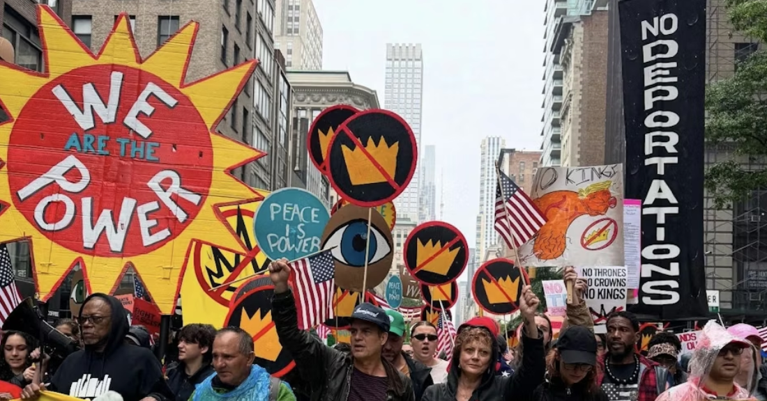 No Kings 3 Brooklyn Art Build @Old Stone House