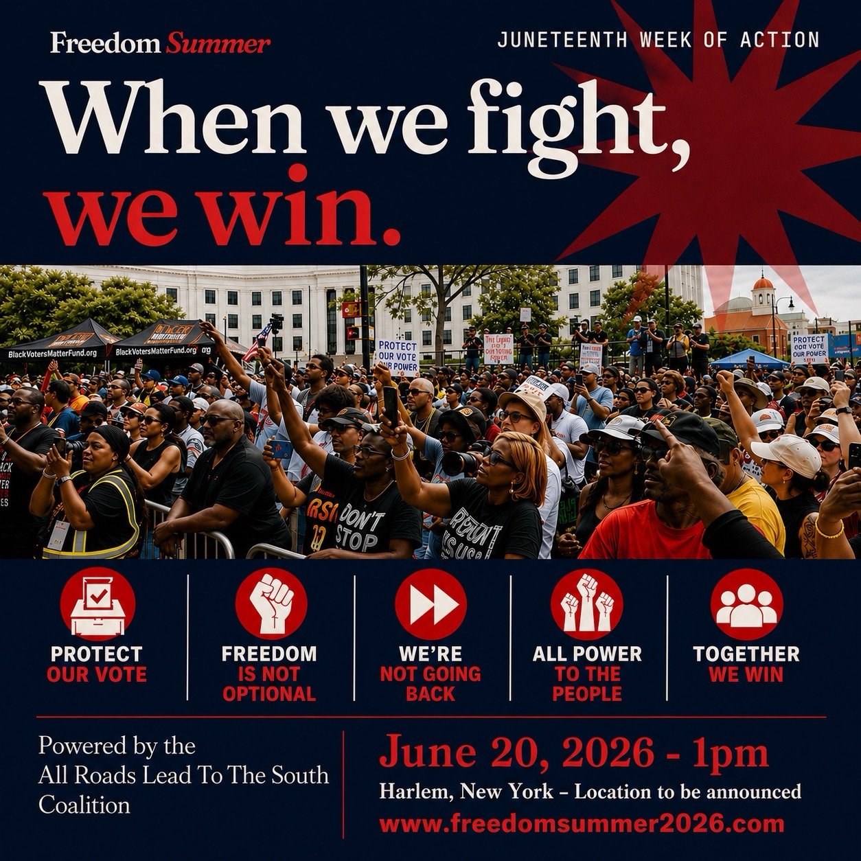 Juneteenth Action: Powered by the All Roads Lead to the South coalition