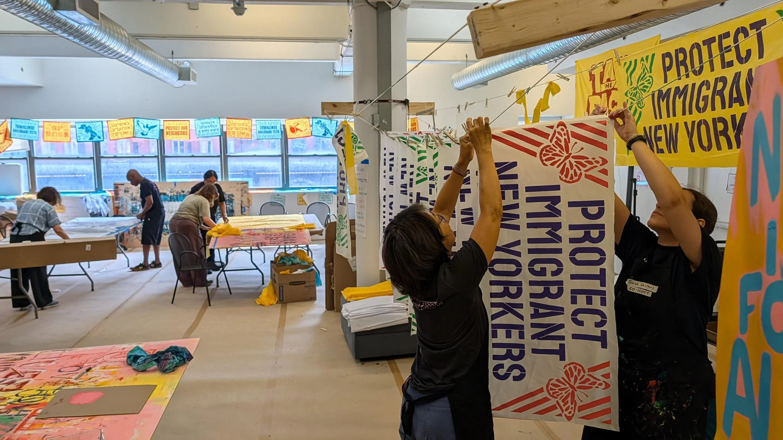 Bushwick/ North BK Community Art Builds for Good Trouble