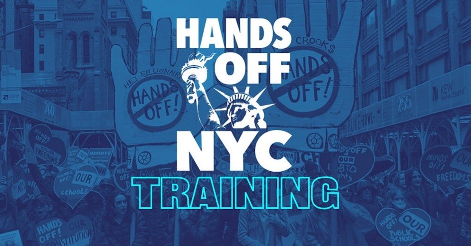 virtual Know Your Rights &amp; ICE SPOTTING Training with Hands Off NYC