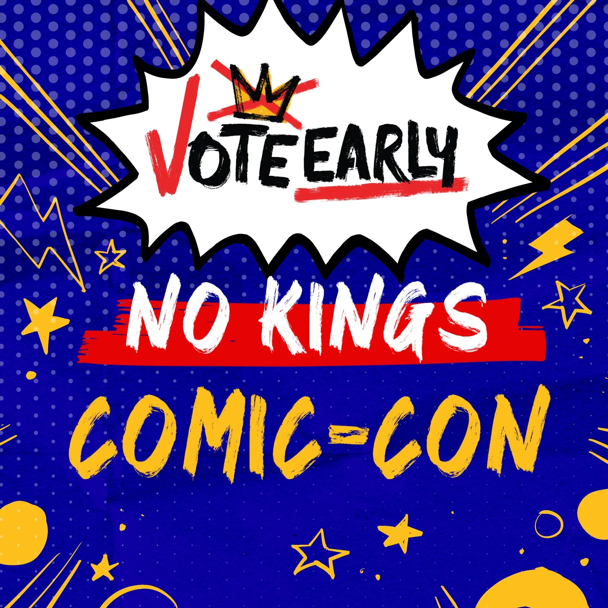 (Virtual) No Kings Comic Con