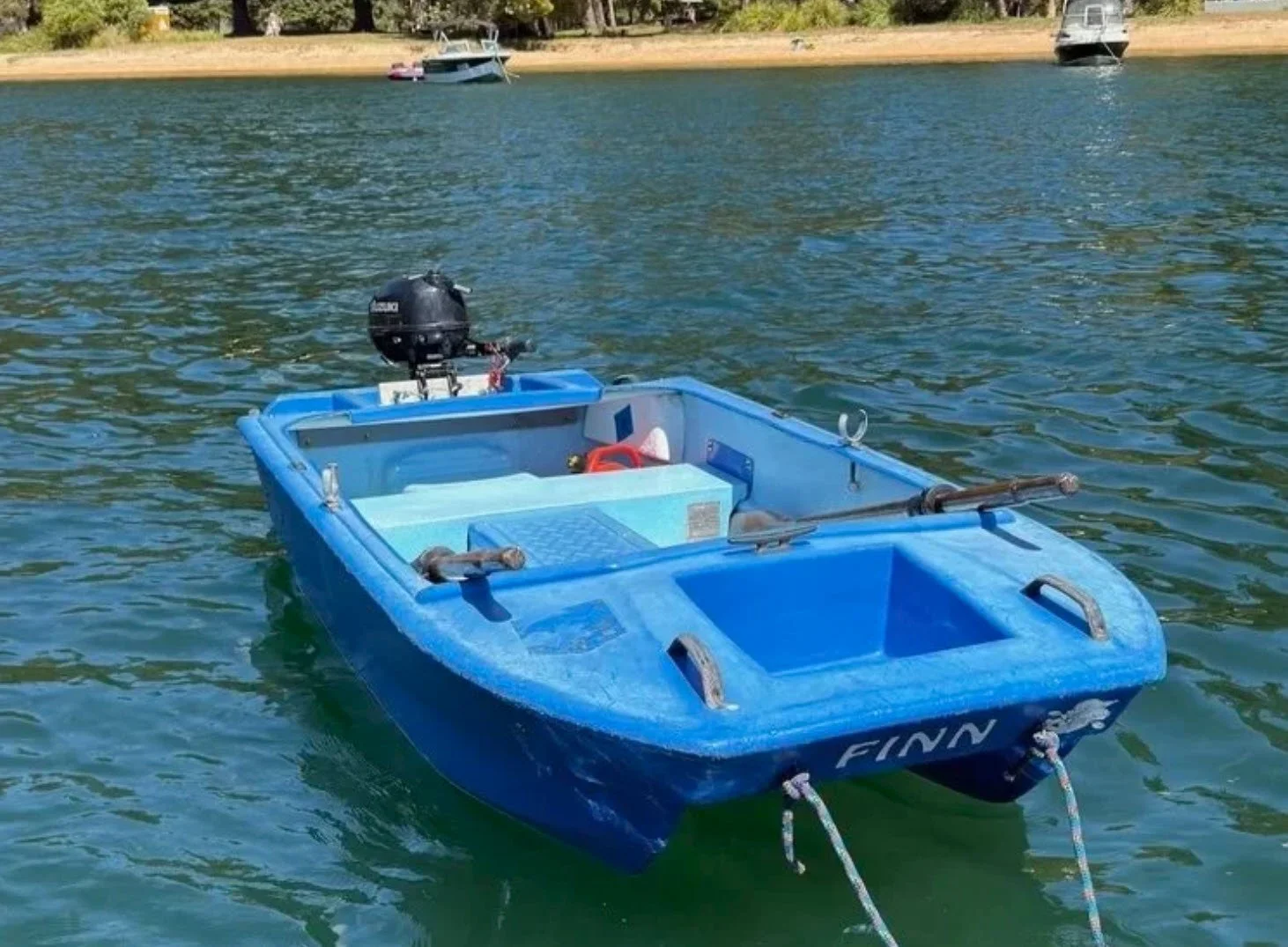 Outboard with Tender