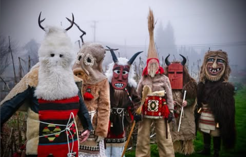 Kuker Busó: Close of Winter Season - Community Procession &amp; Ritual Fire