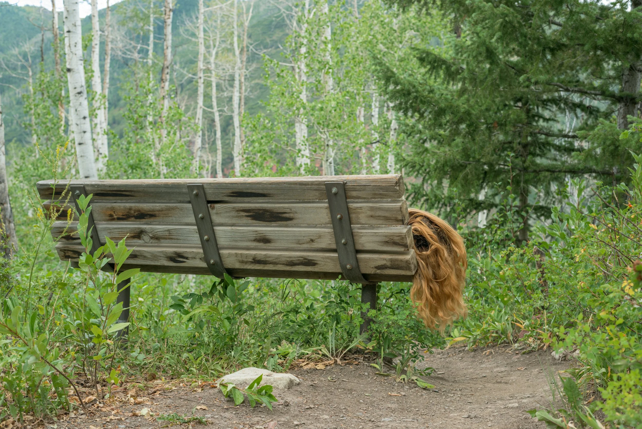Self Portrait at Ditch Trail, CO