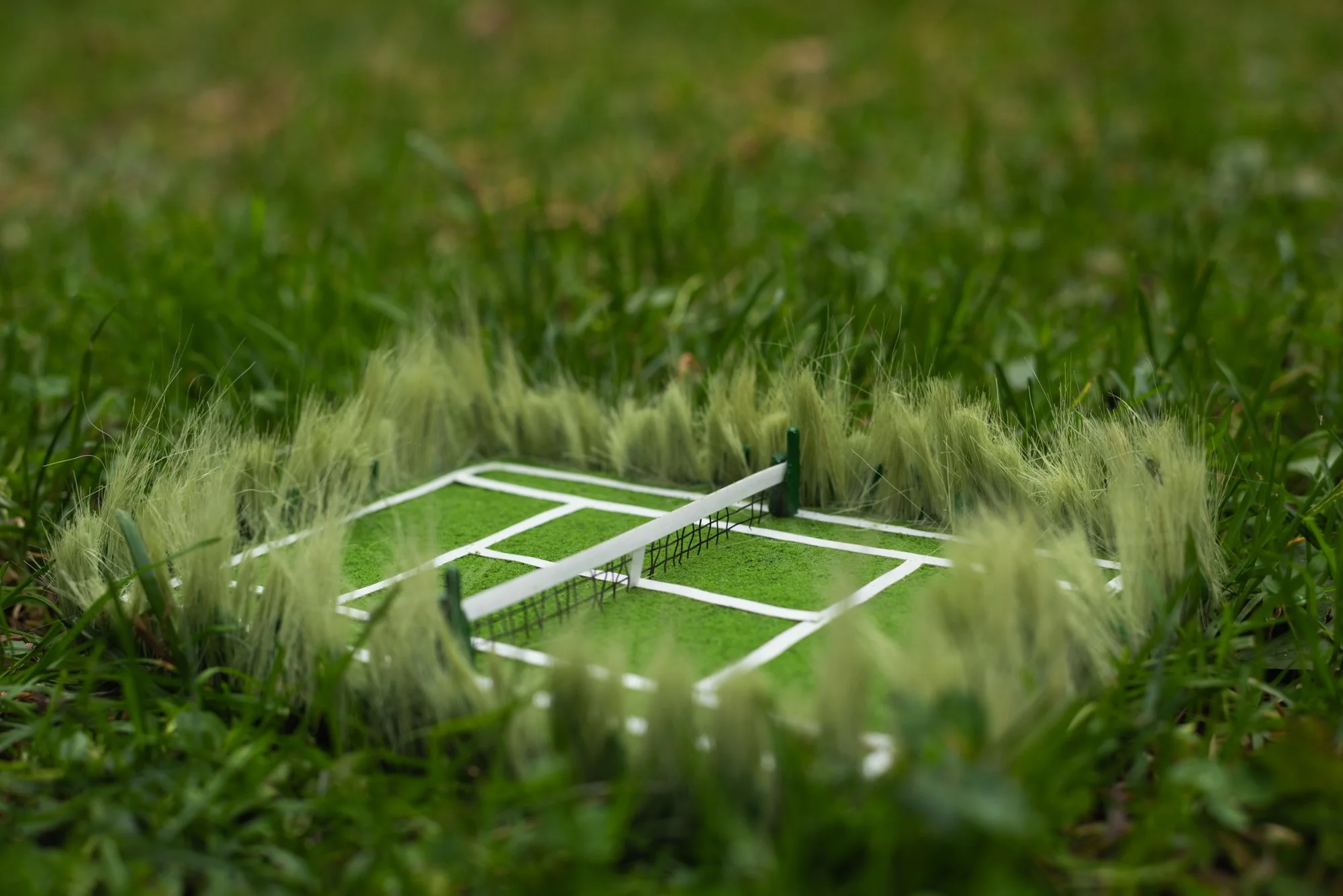 Tennis Court Miniature