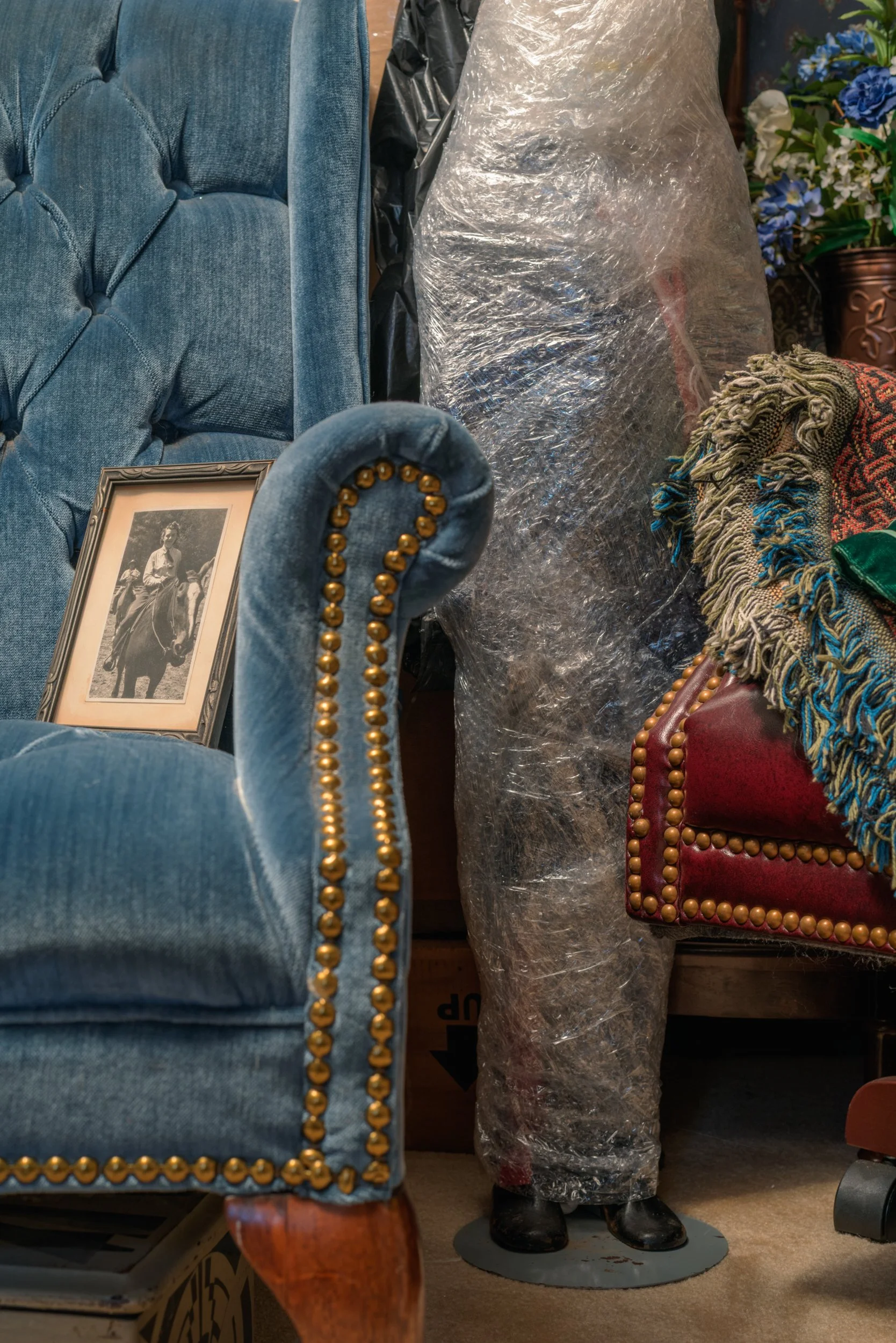 Upholstered Dolls in the Office