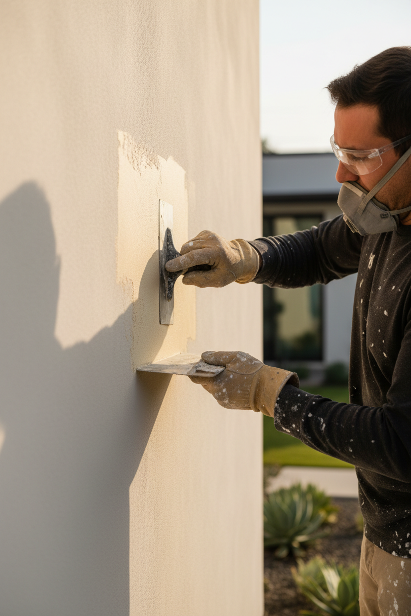 Stucco Patching & Repairs