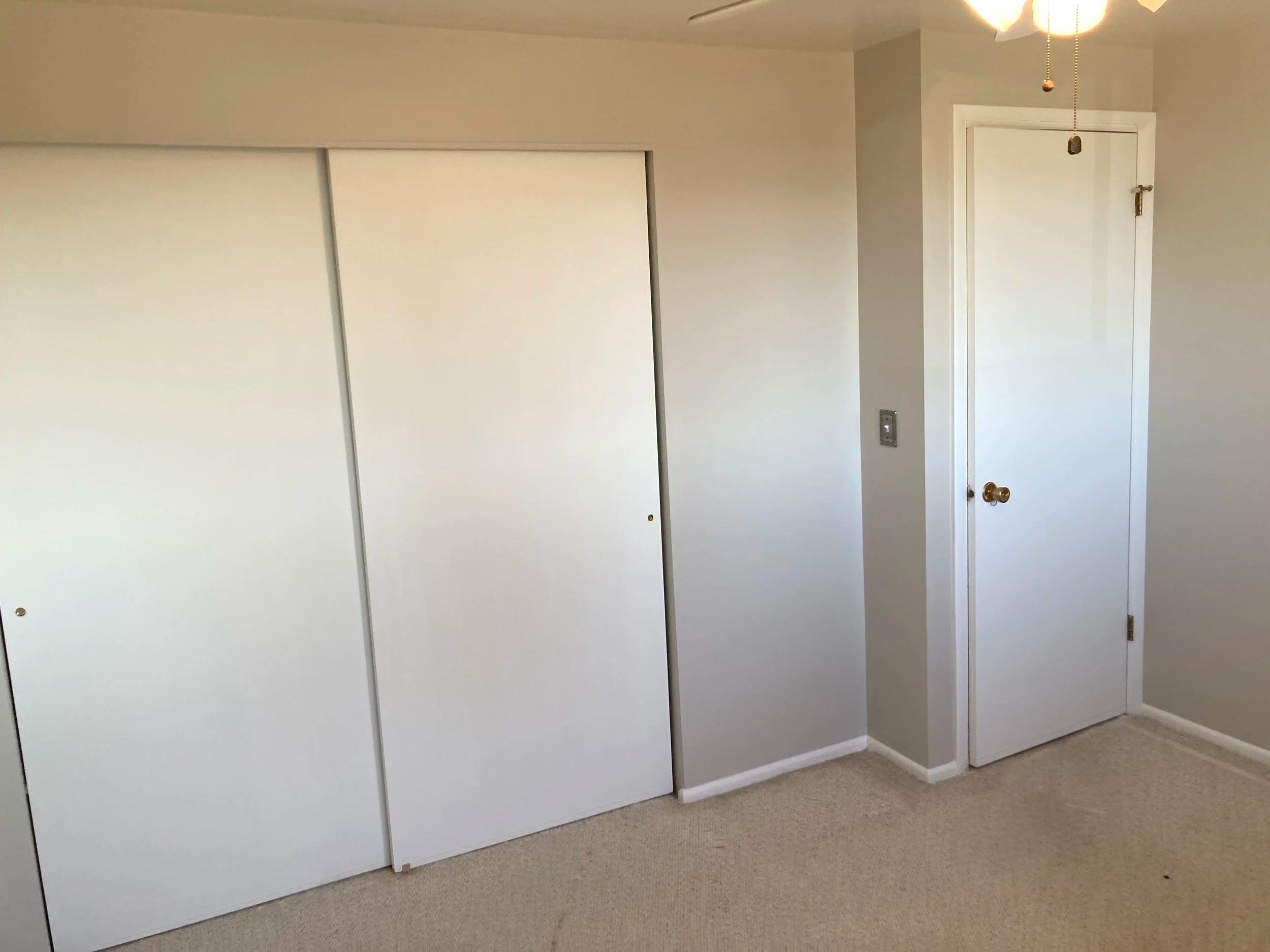 Interior painting doors and walls for modern look