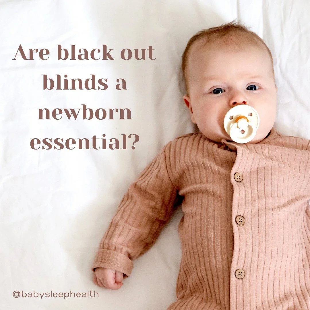 For naps - no black out blinds aren't essential

Newborns aren't born with a developed circadian rhythm, this doesn't happen until around 12 weeks. This means they don't know that they should be having their longer stretches of sleep at night, and th
