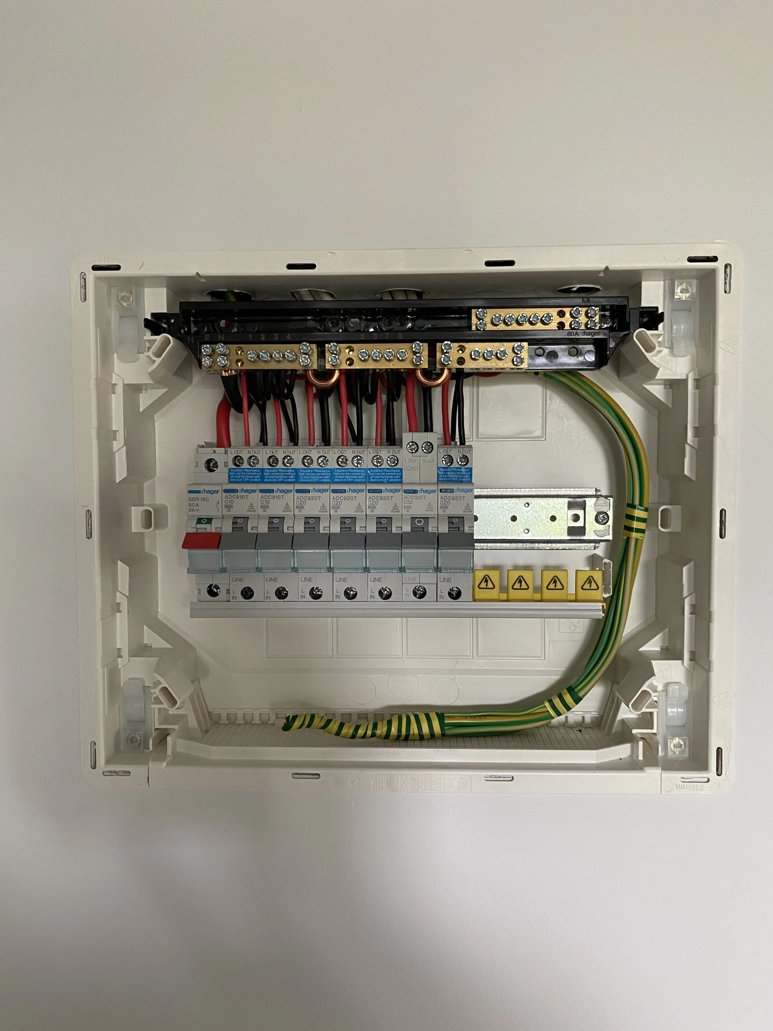 switchboard inside  - Cowley Electrical