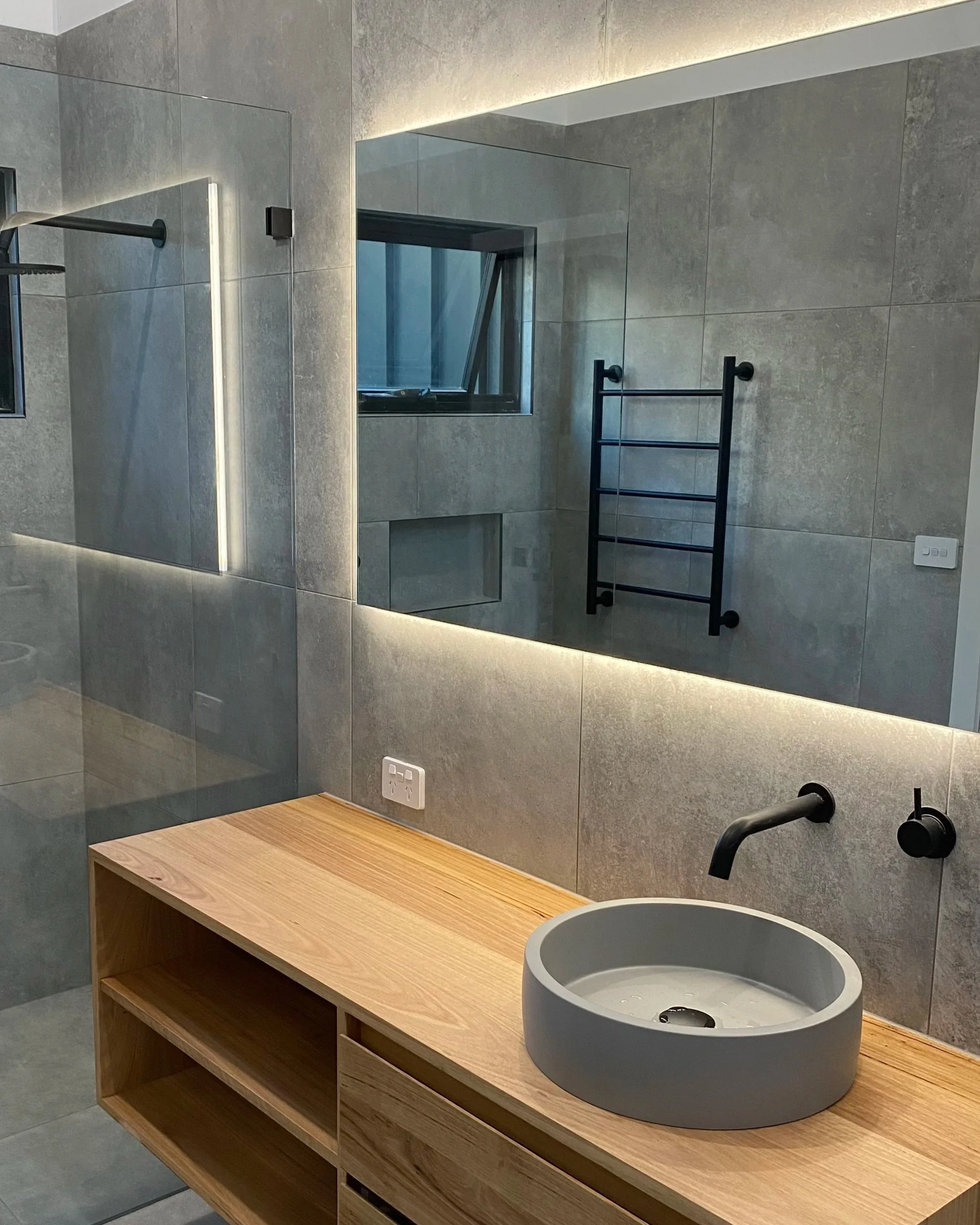 bathroom renovation  - Cowley Electrical