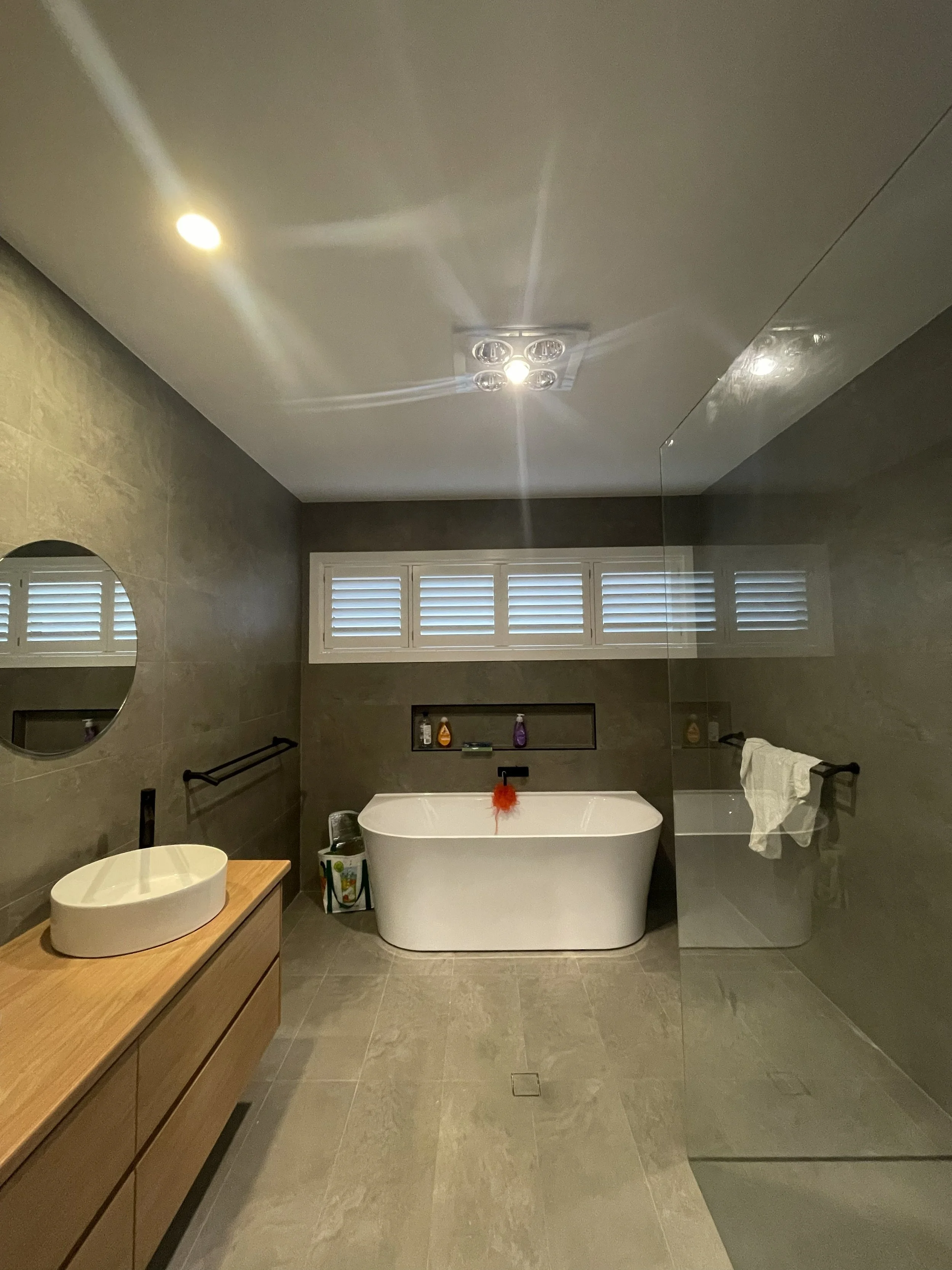 bathroom lighting and electrical  - Cowley Electrical
